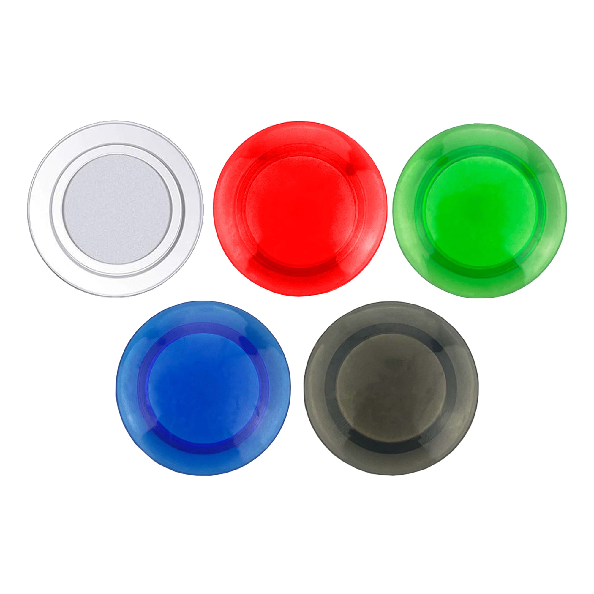 Alternative view of Plastic Button Magnet