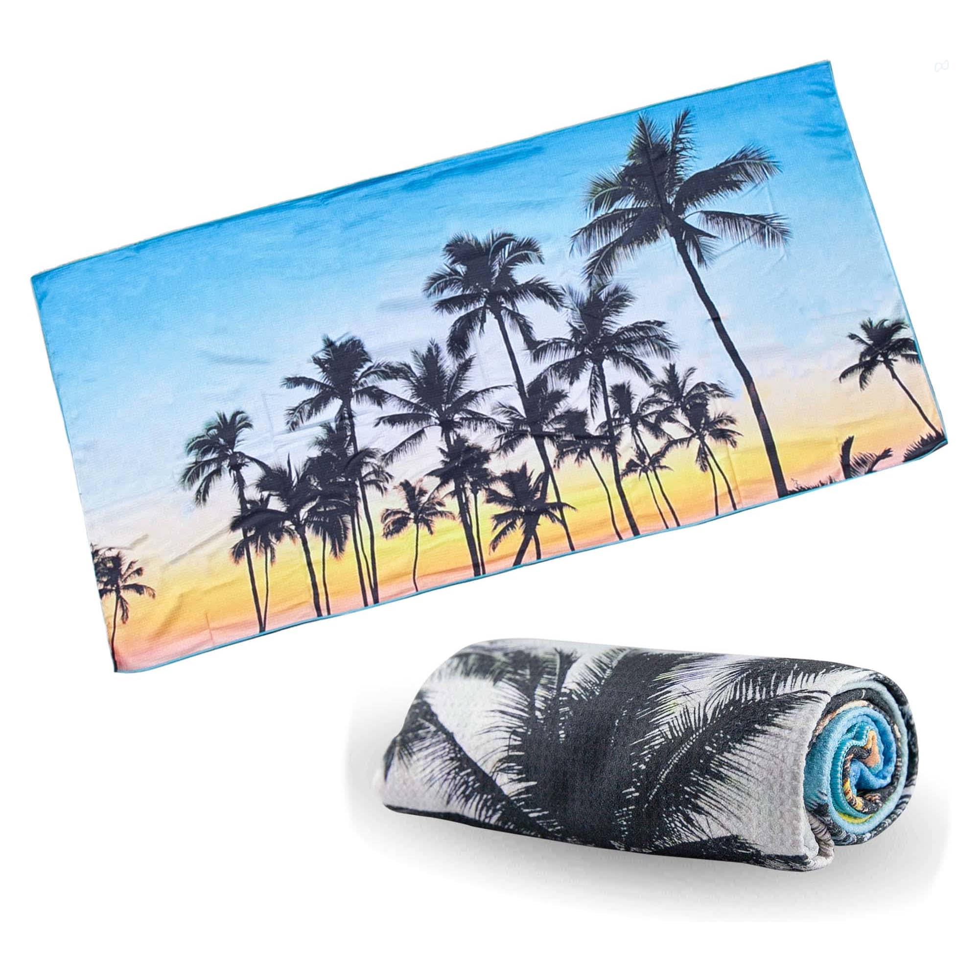 400G Waffle Fabric Sand Free Beach Towel