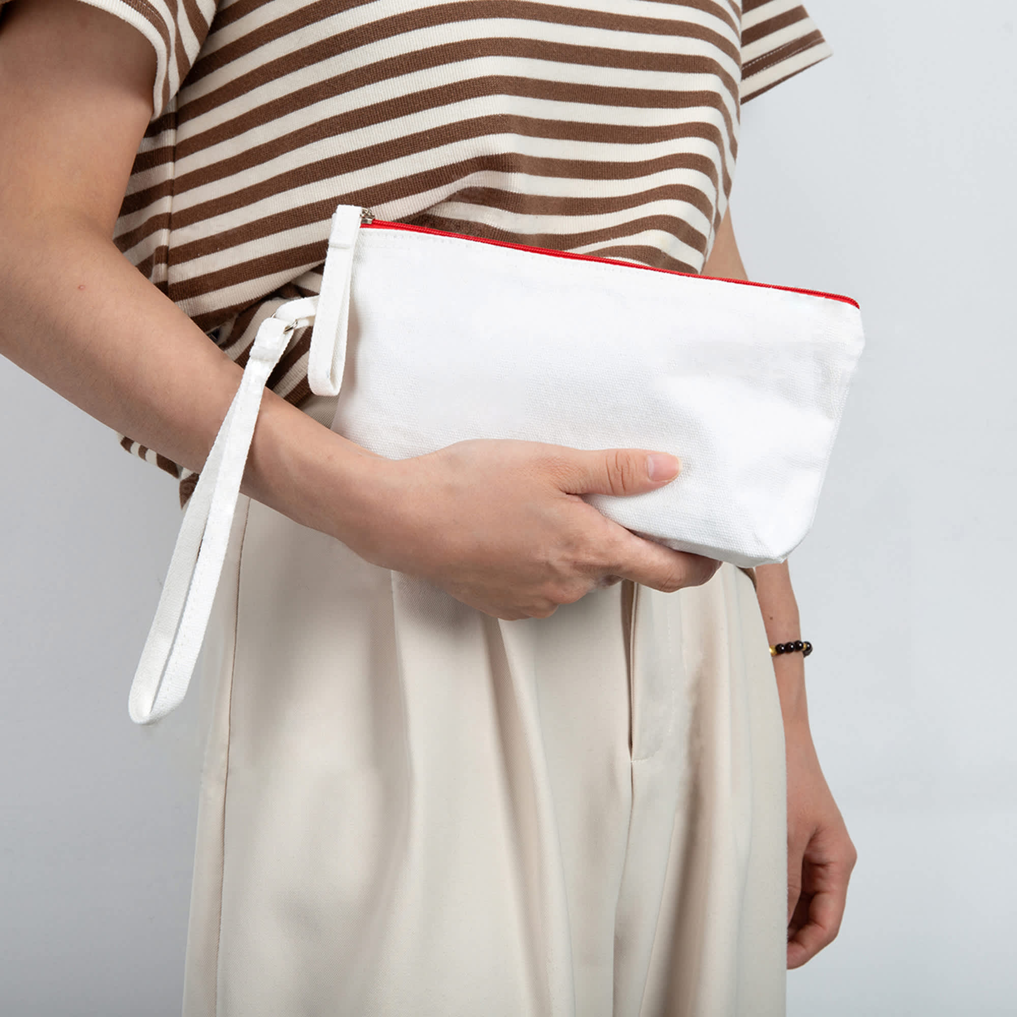 Canvas Cosmetic Bag - image 1