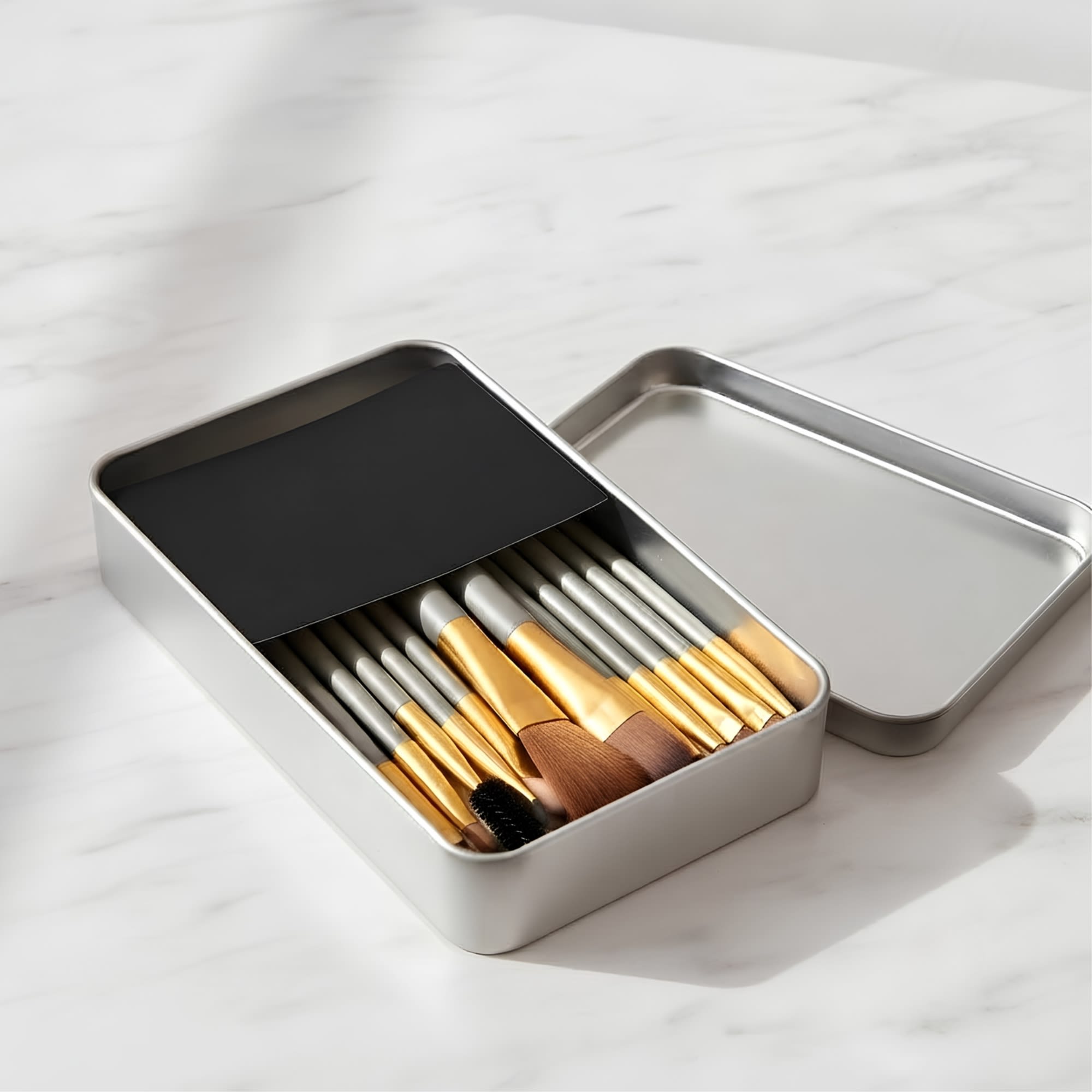 12-Piece Brush with Metal Box Set promotional product