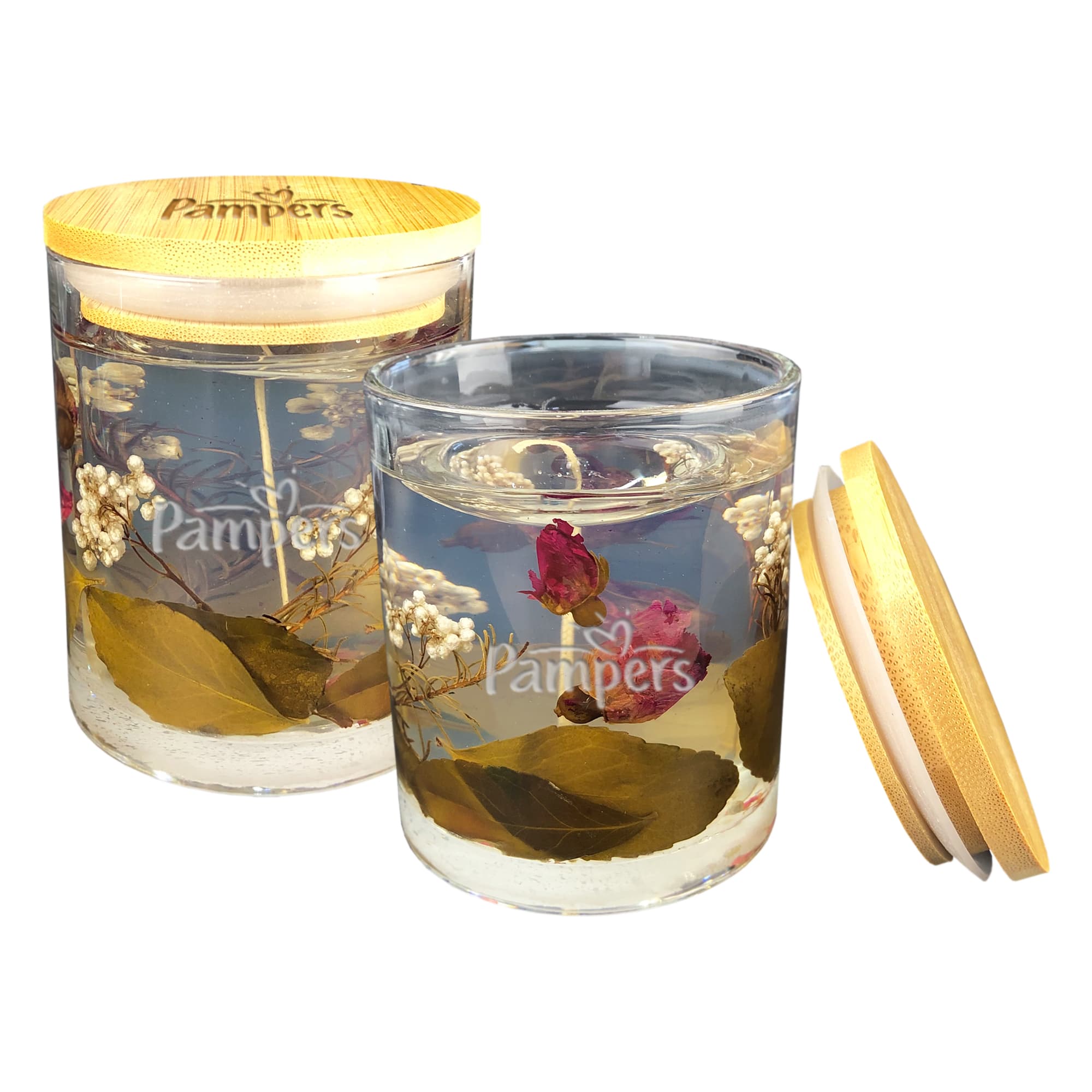 Floral Candle