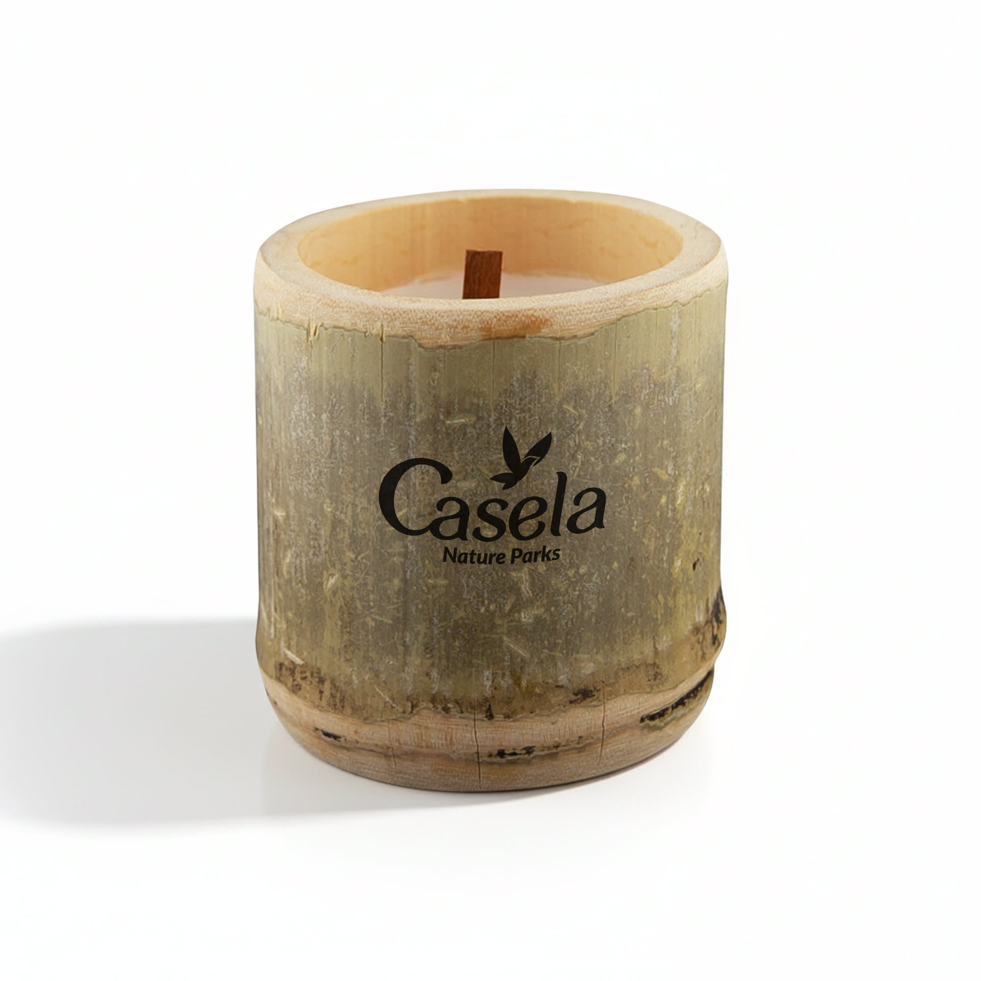 Alternative view of Bamboo Candle