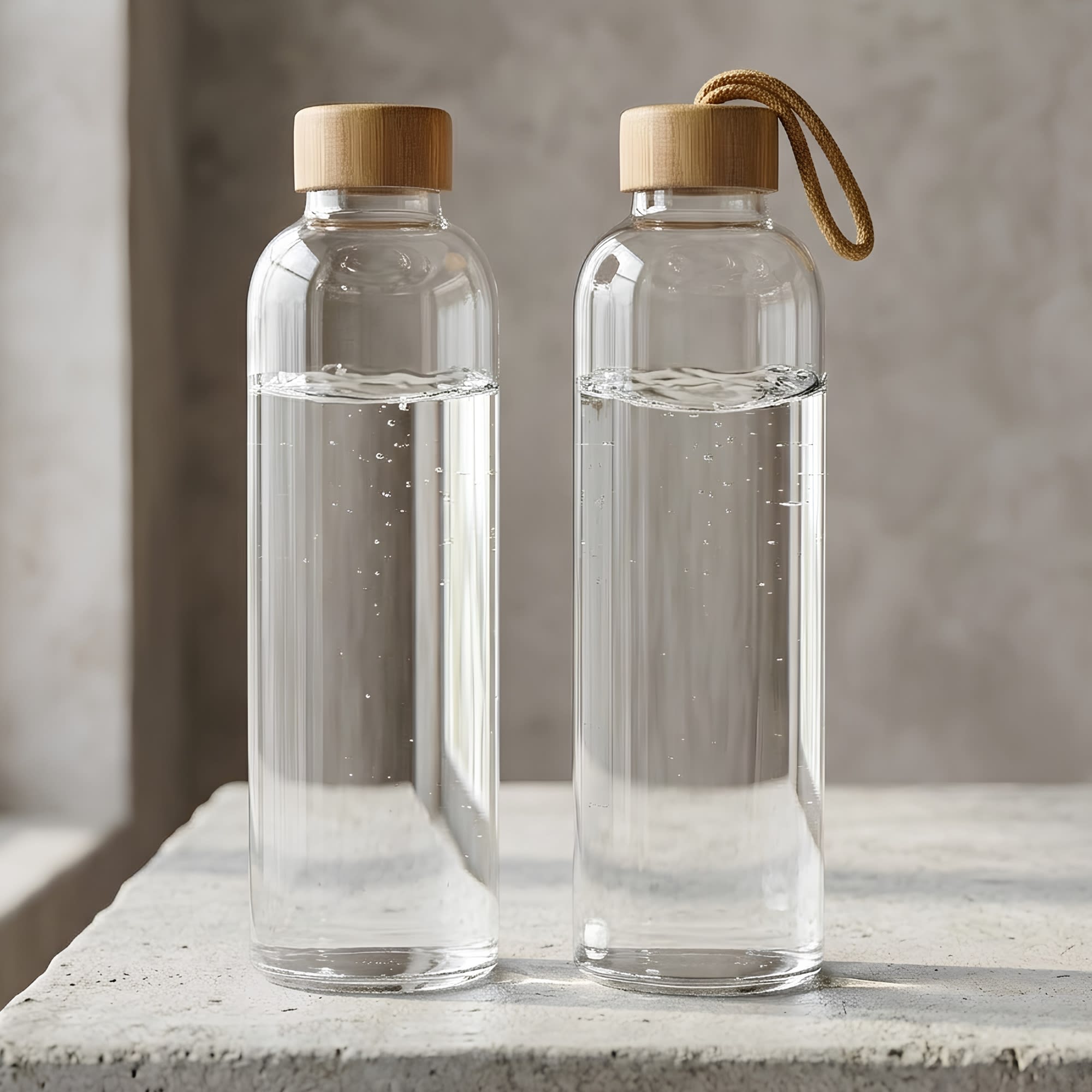 Honya Glass Drink Bottle