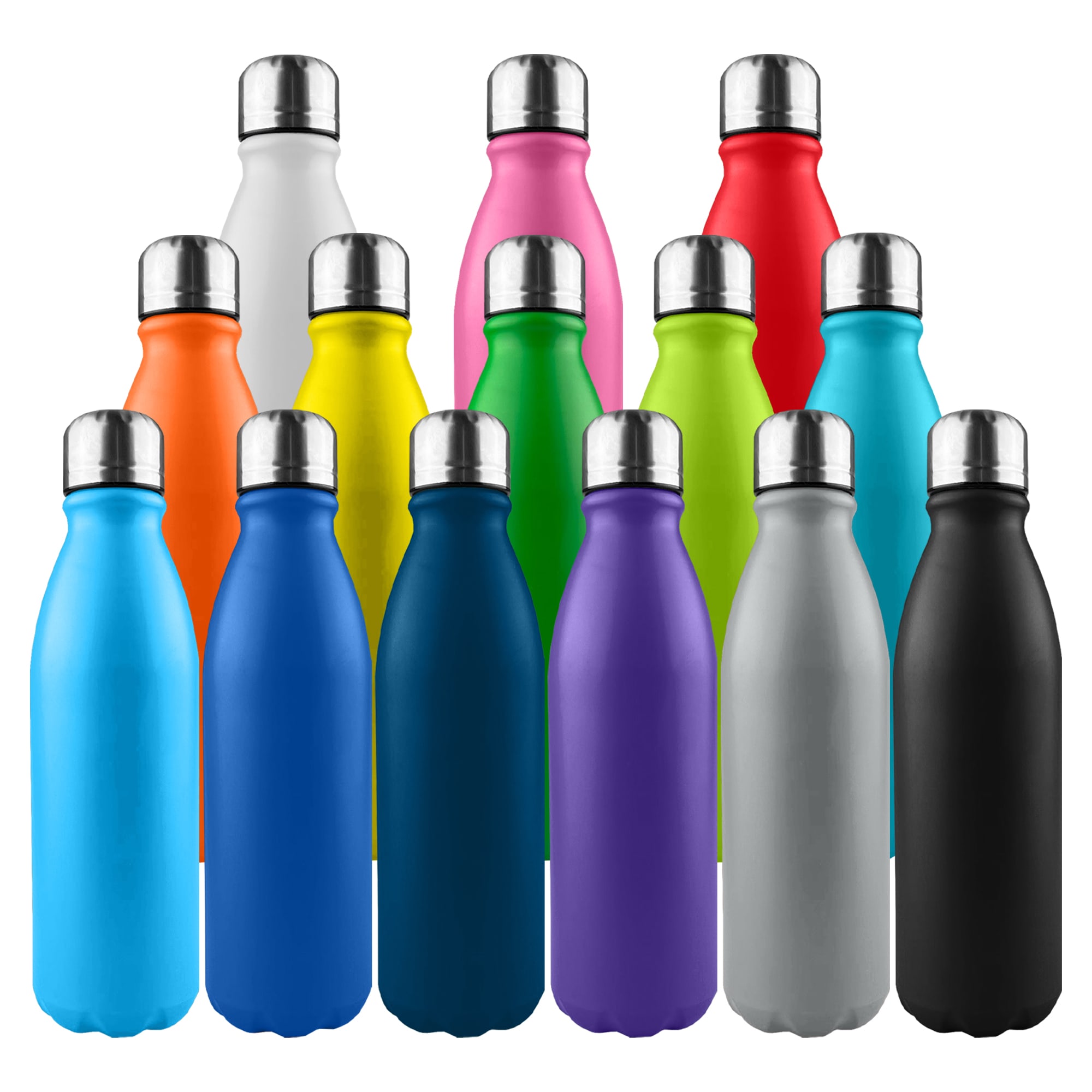 Komo Shiny Aluminium Drink Bottle Single Wall - DB044 Image