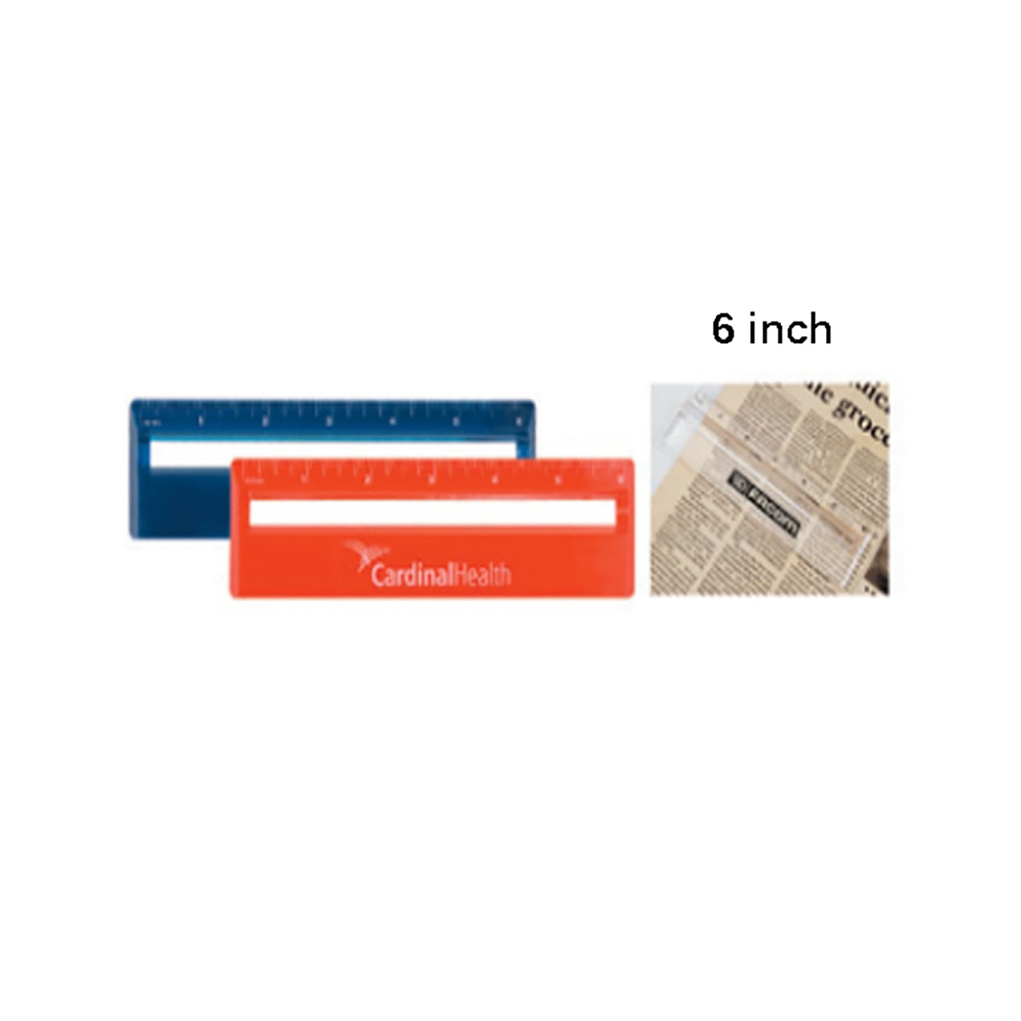 15cm Ruler with Colour and Magnifying DS063TL | 