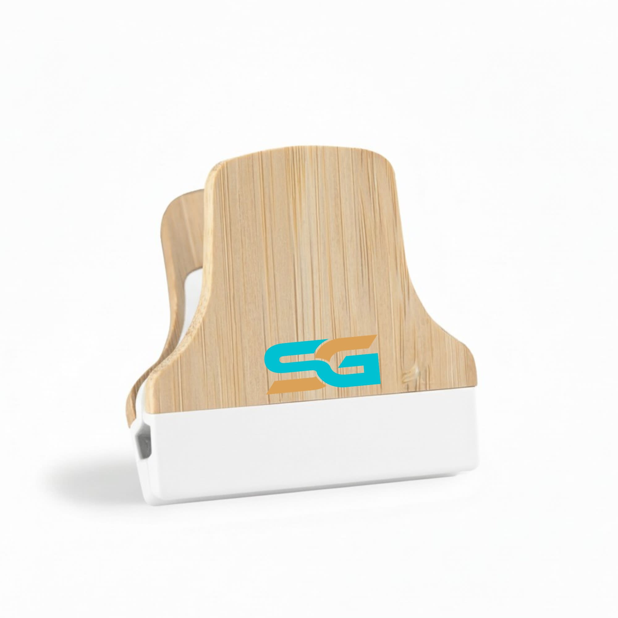 Alternative view of Bamboo Fridge Magnet Clip