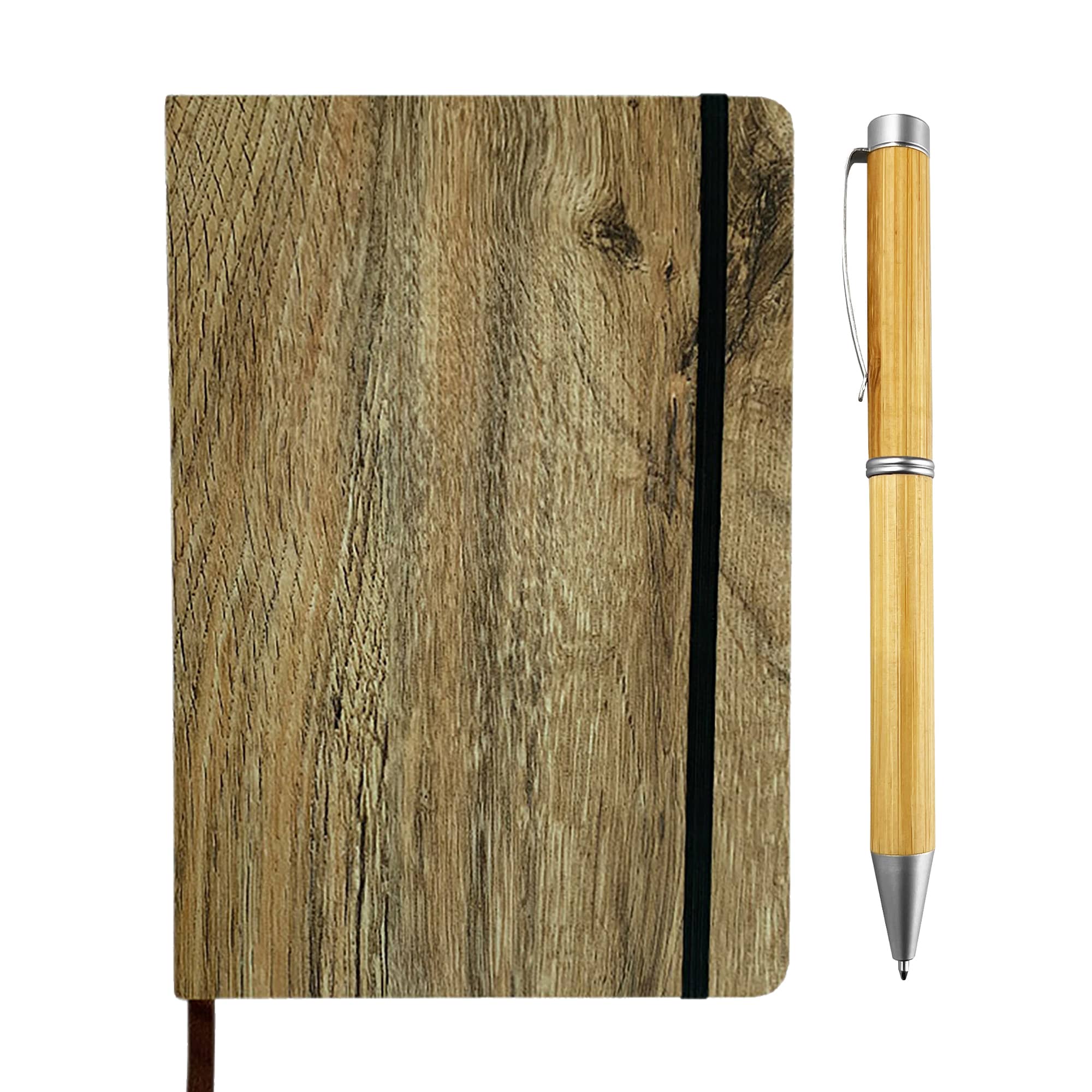 Alternative view of Wood Look Notebook and Pen Gift Set