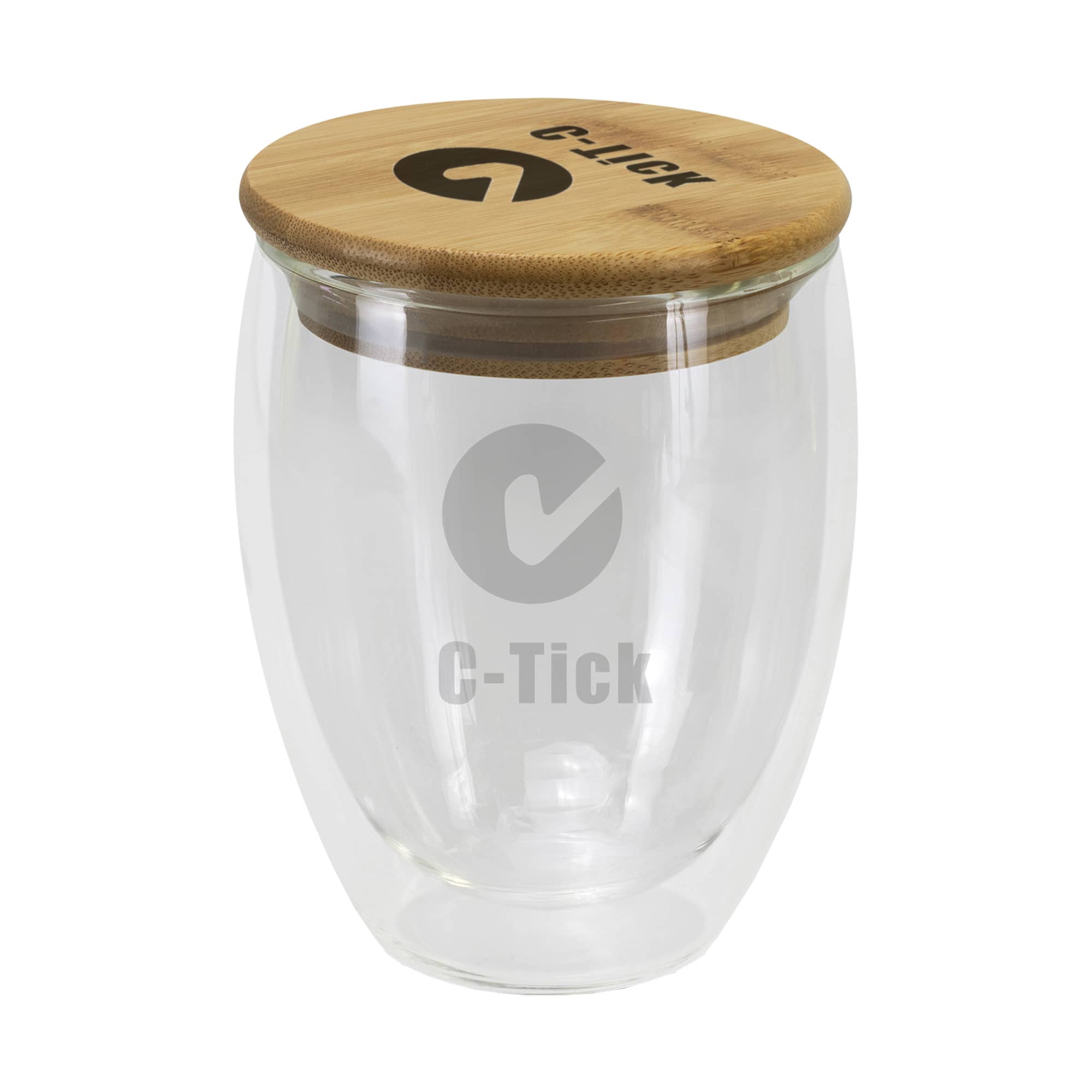 Alternative view of Oxa Double Wall Glass Cup 350ml