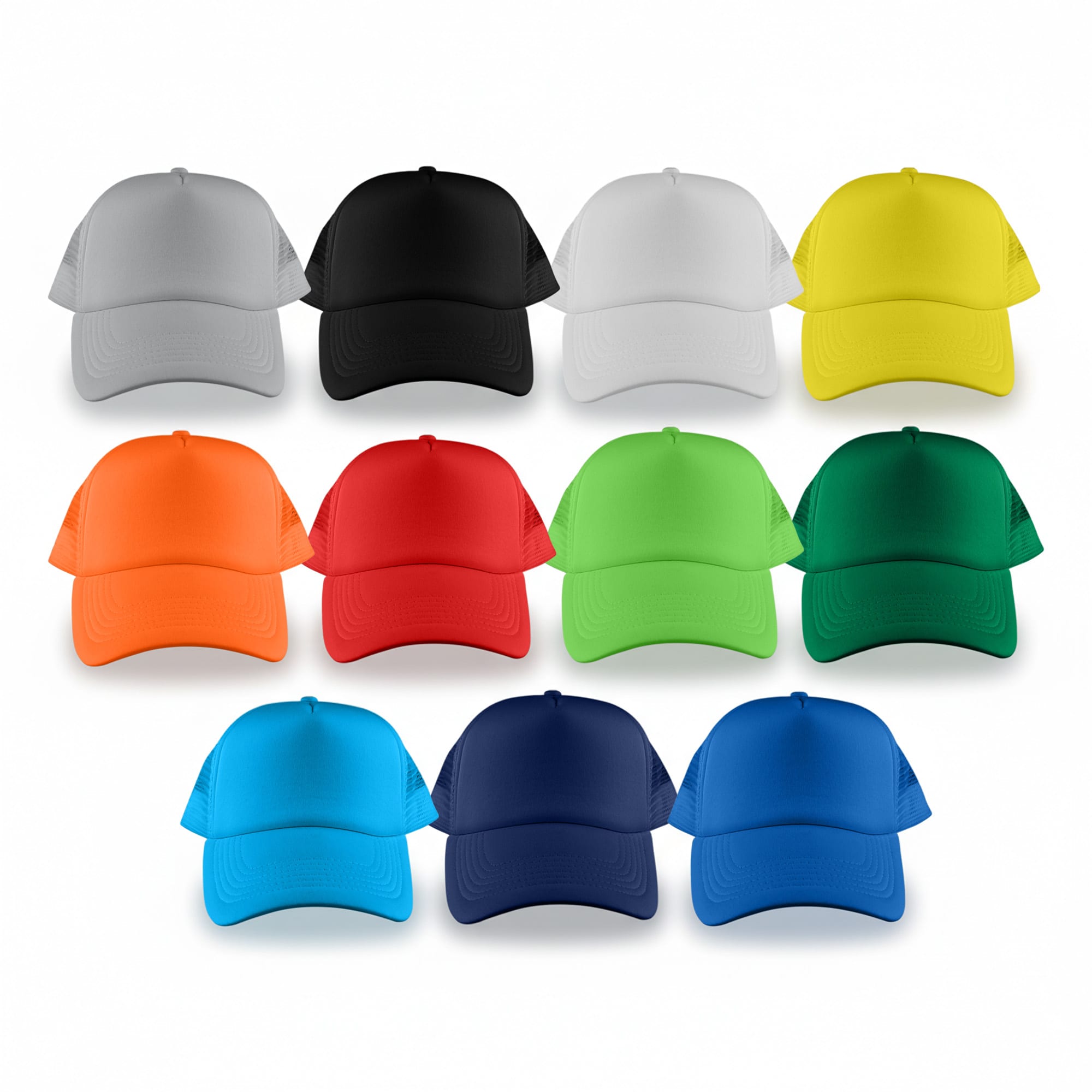 Alternative view of Classic 5 Panel Trucker Mesh Cap