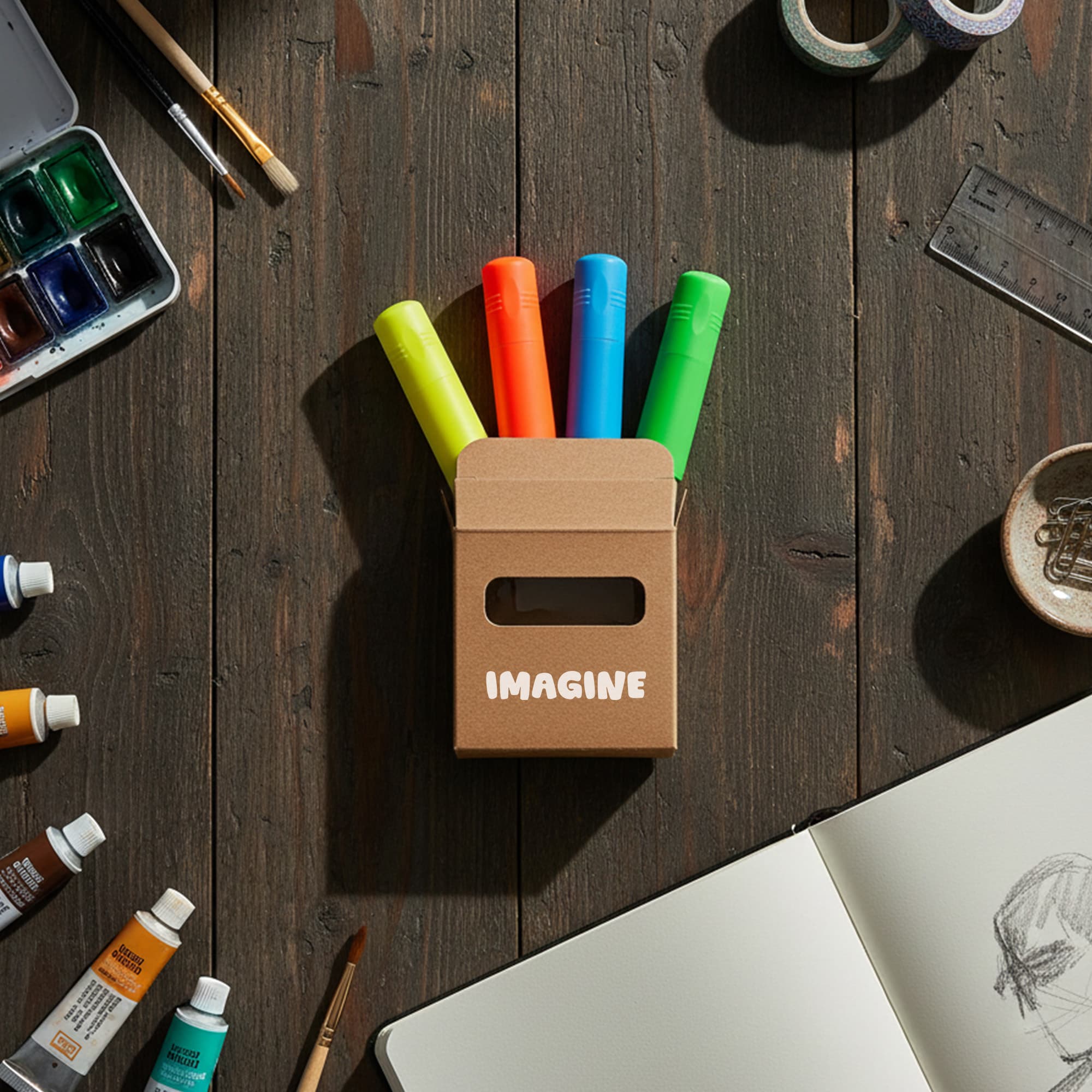 Triangle Highlighter Set