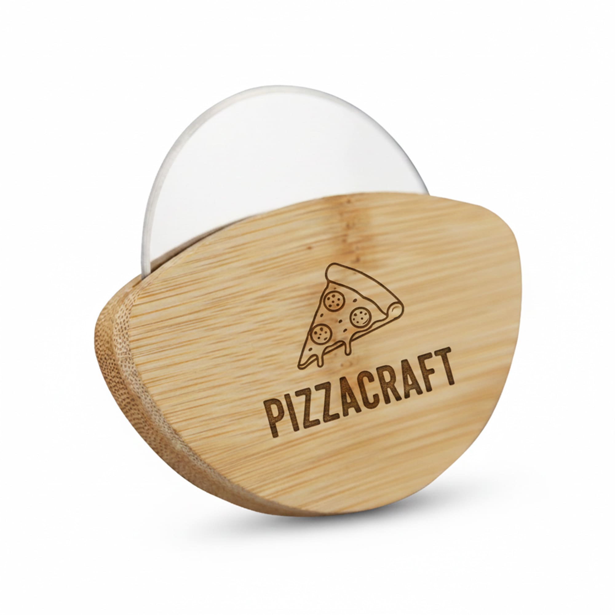 Alternative view of Bamboo Pizza Cutter