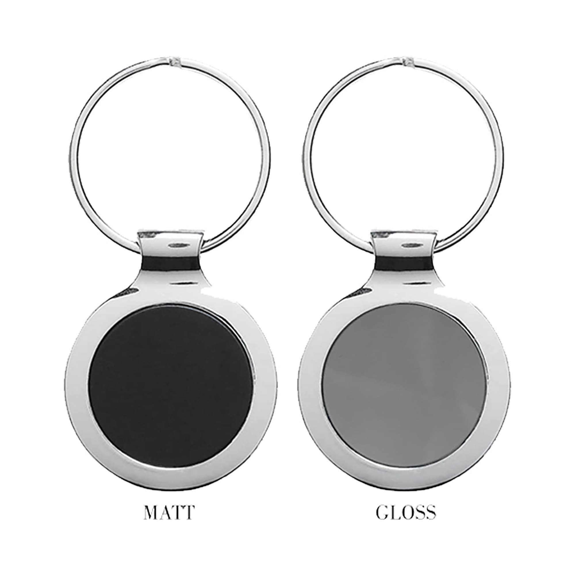 Ebony Key Ring Business Card Holder Set