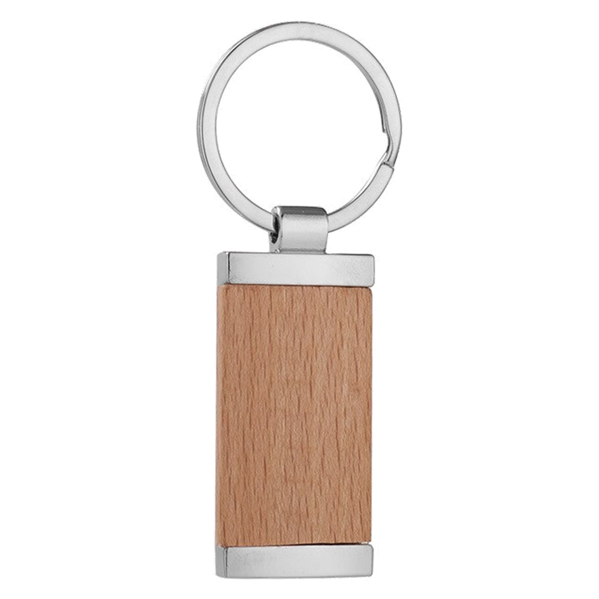 Alternative view of Wood Panel Key Ring