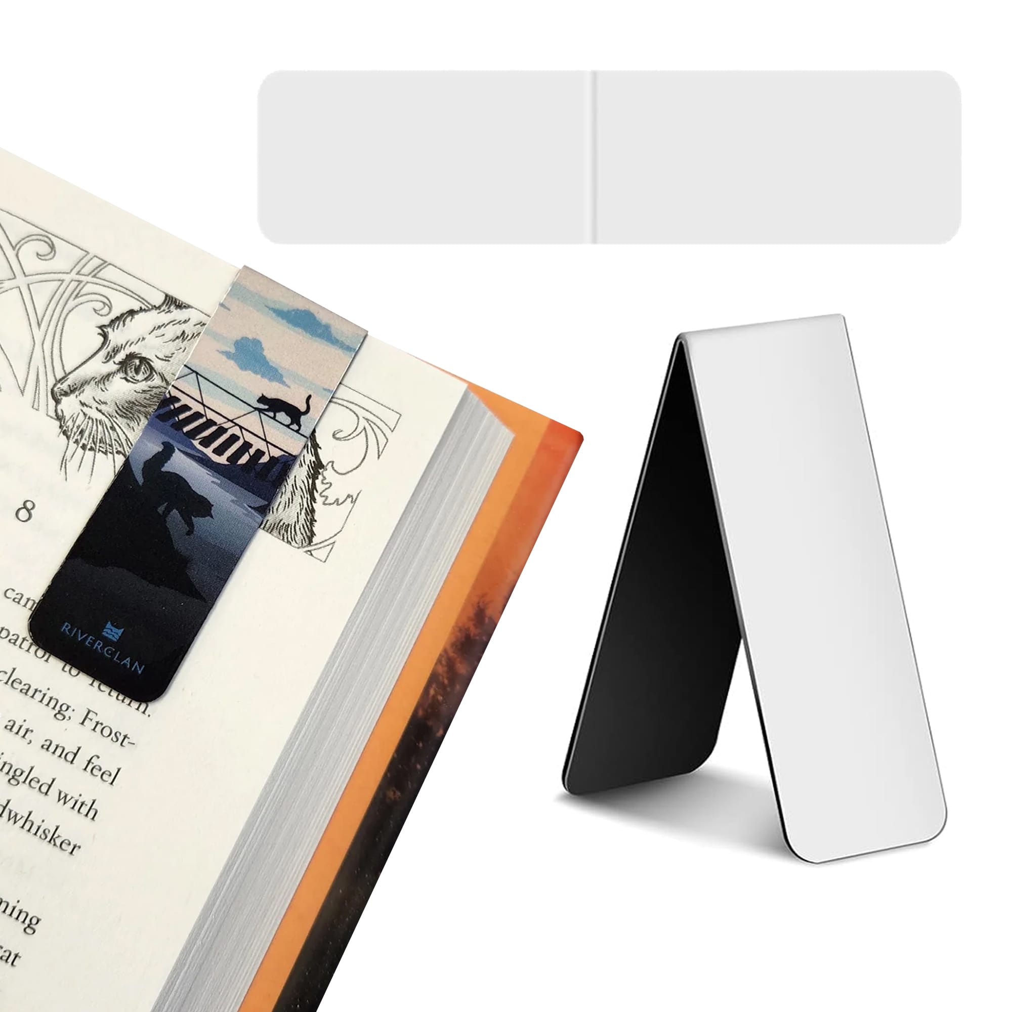Alternative view of Fridge Magnet and Book Mark – Large