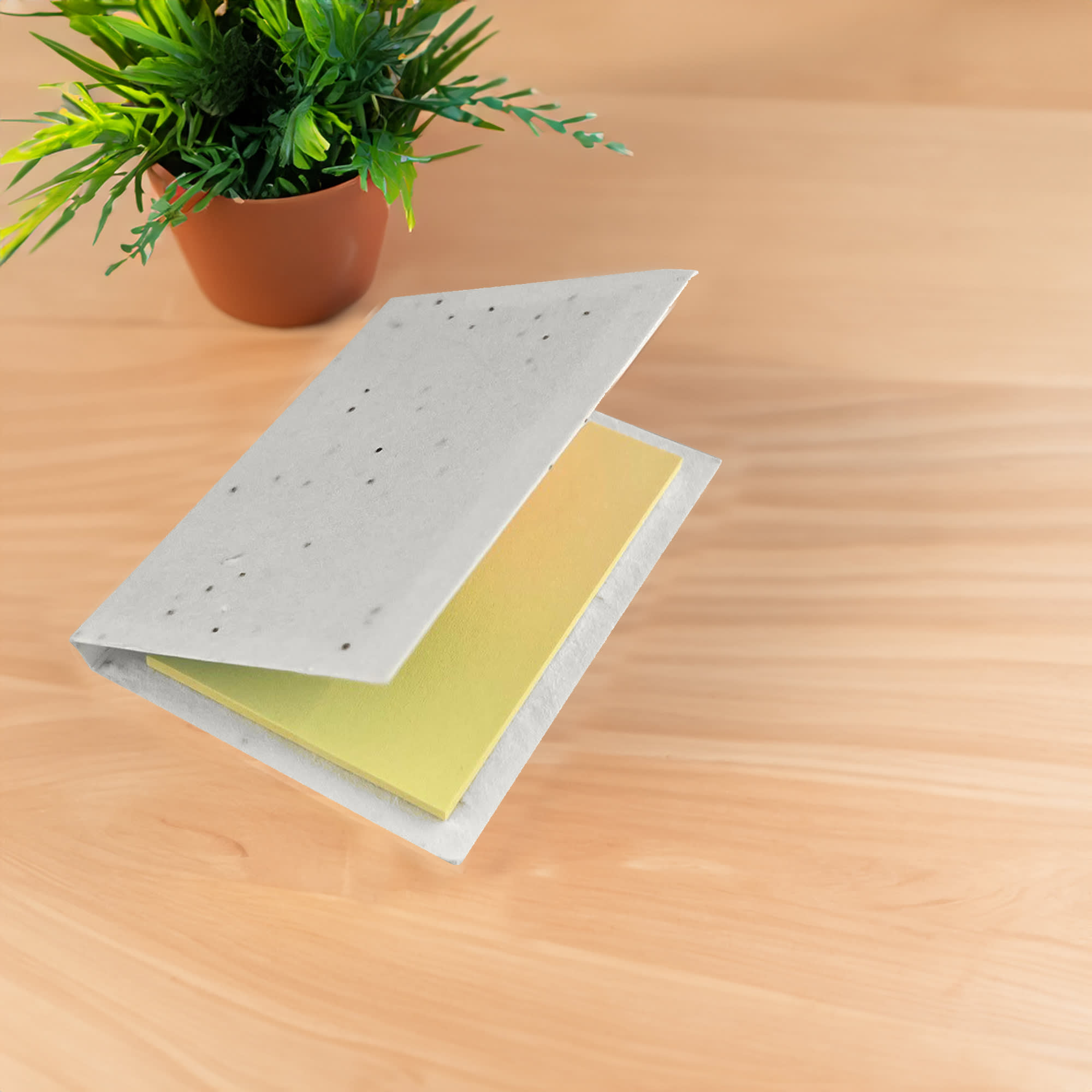 Corn Poppy Seed Sticky Note Pad - image 1