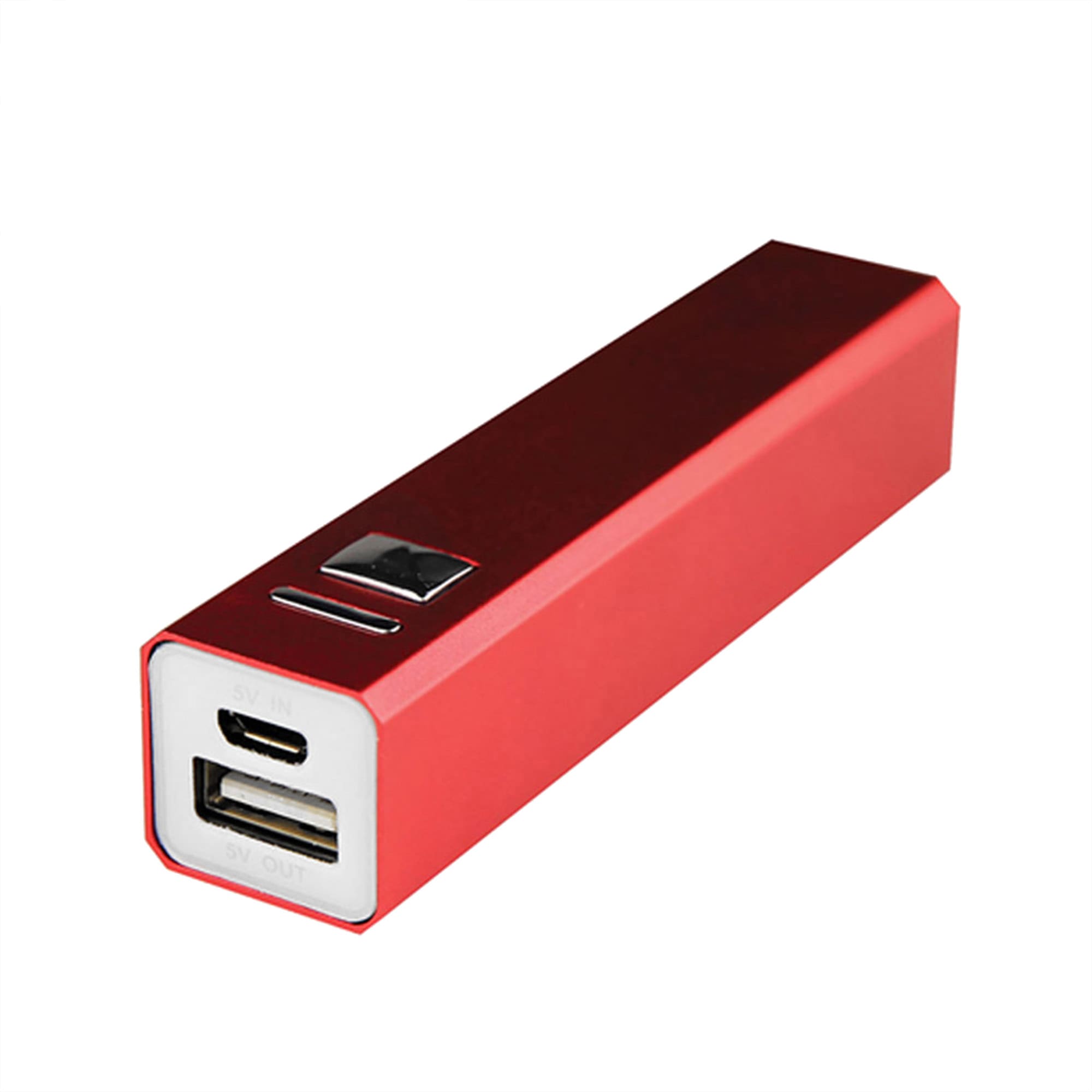 Aluminum Square Power Bank 2200