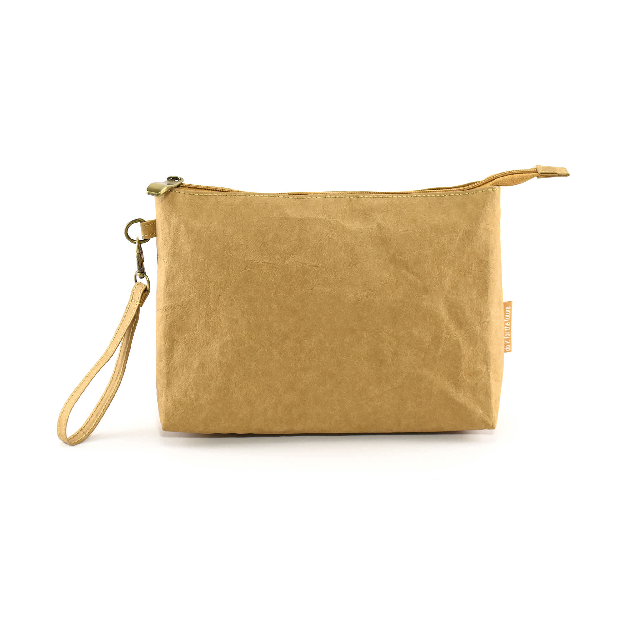 Miami Kraft Paper Cosmetic Bag