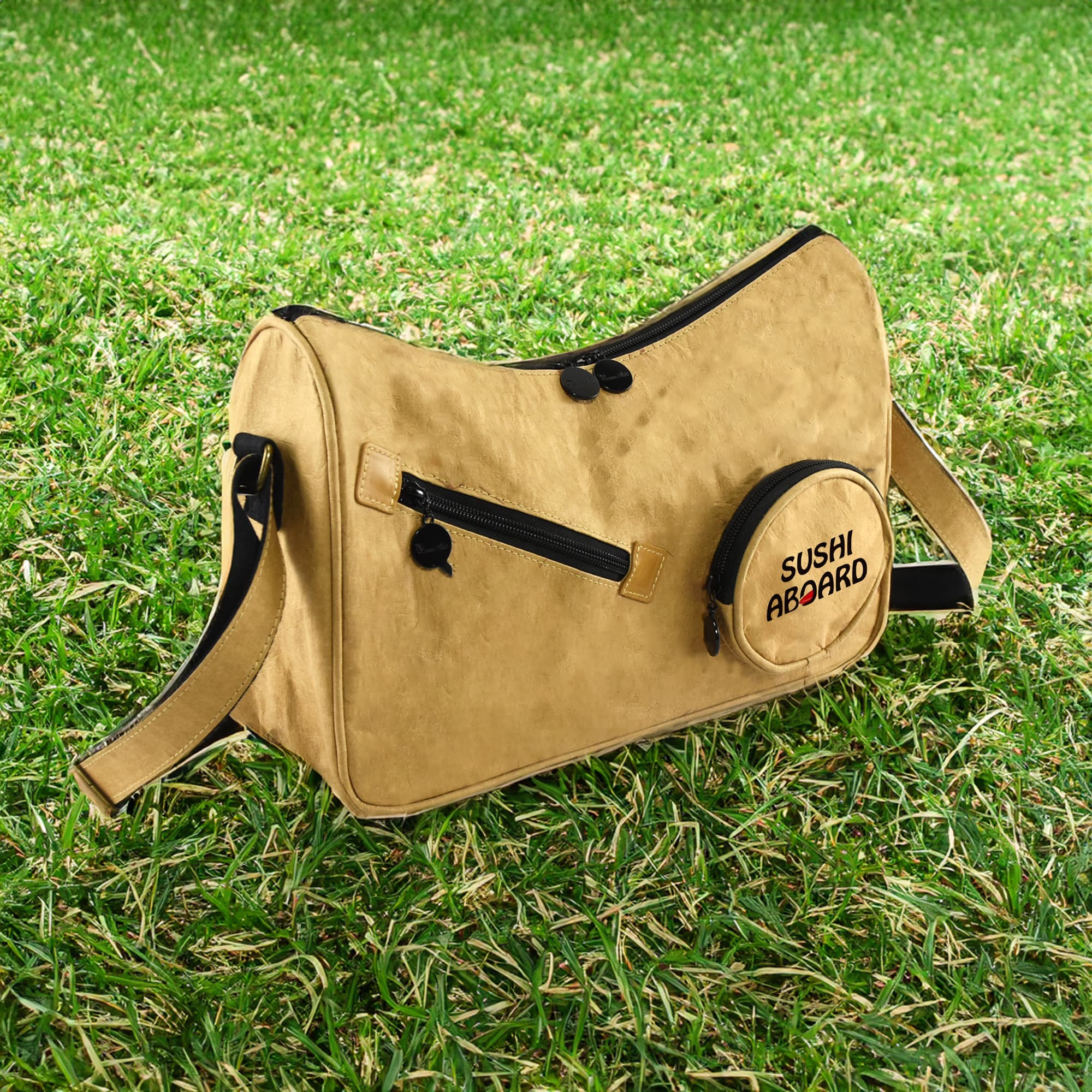 Karra Kraft Paper Sling Bag
