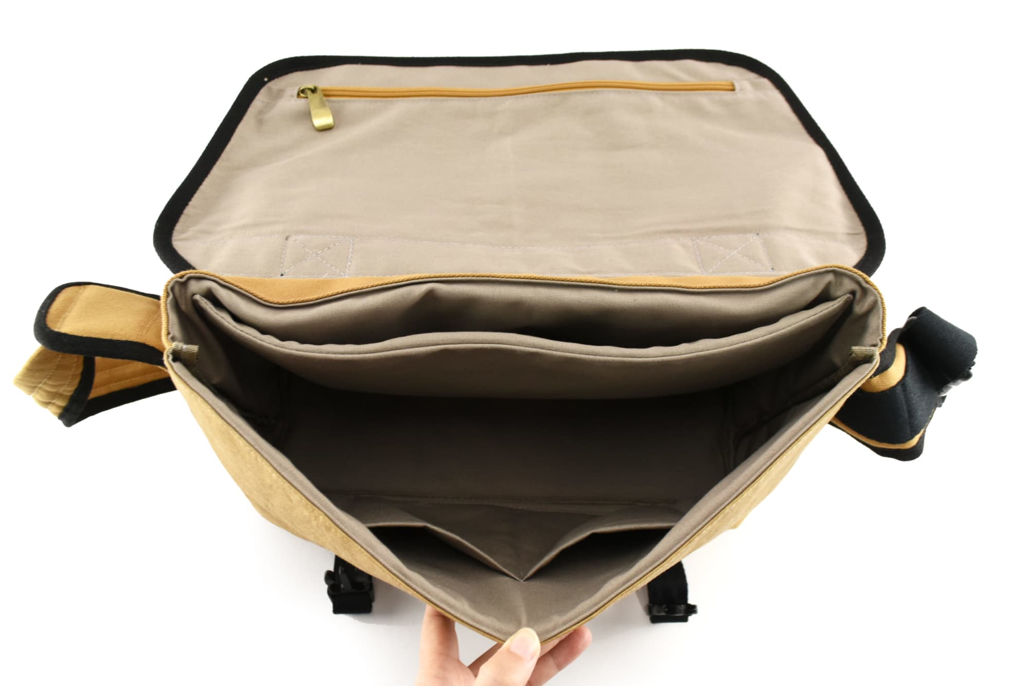 The Post Kraft Paper Laptop Messenger Bag - PPB042 Image