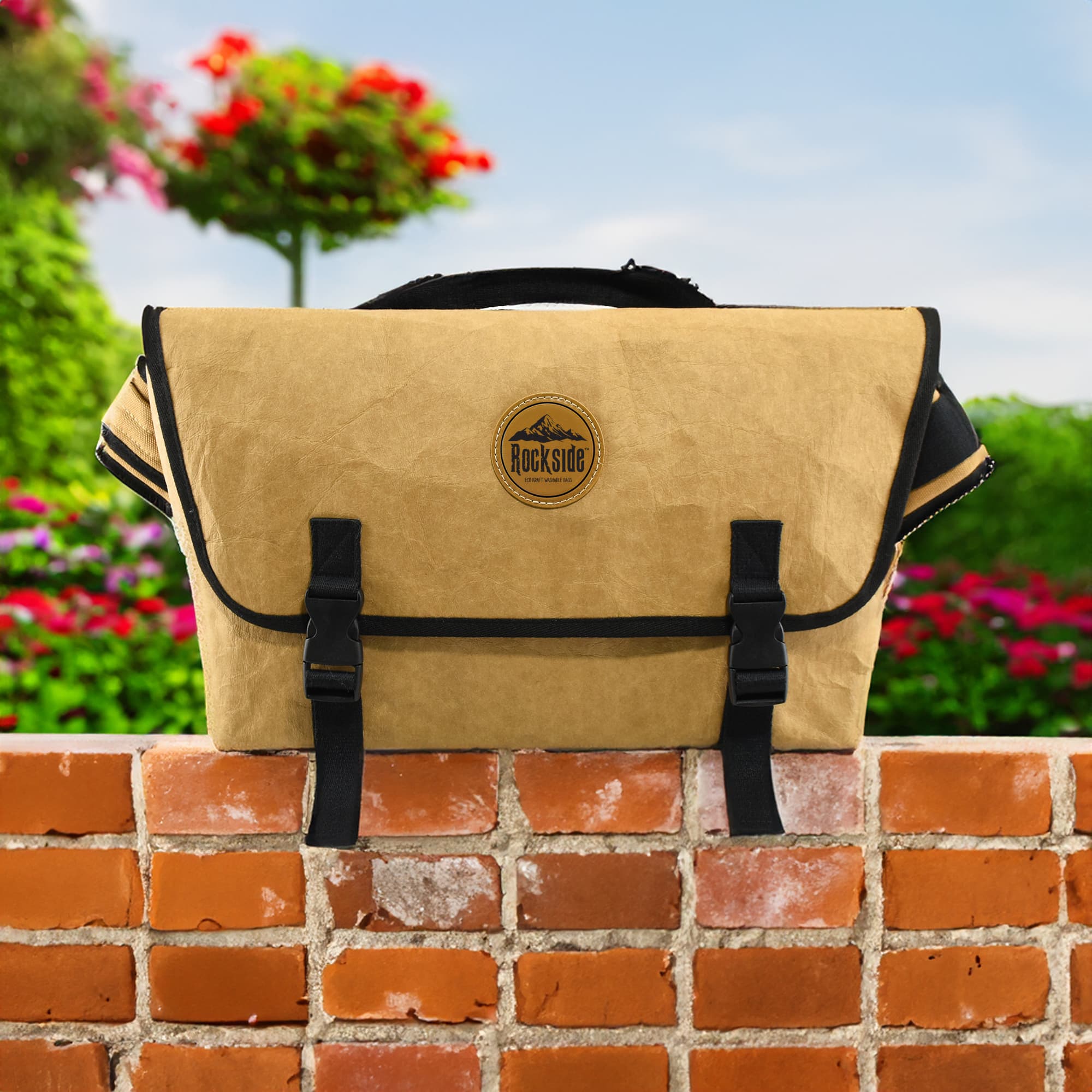 The Post Kraft Paper Laptop Messenger Bag