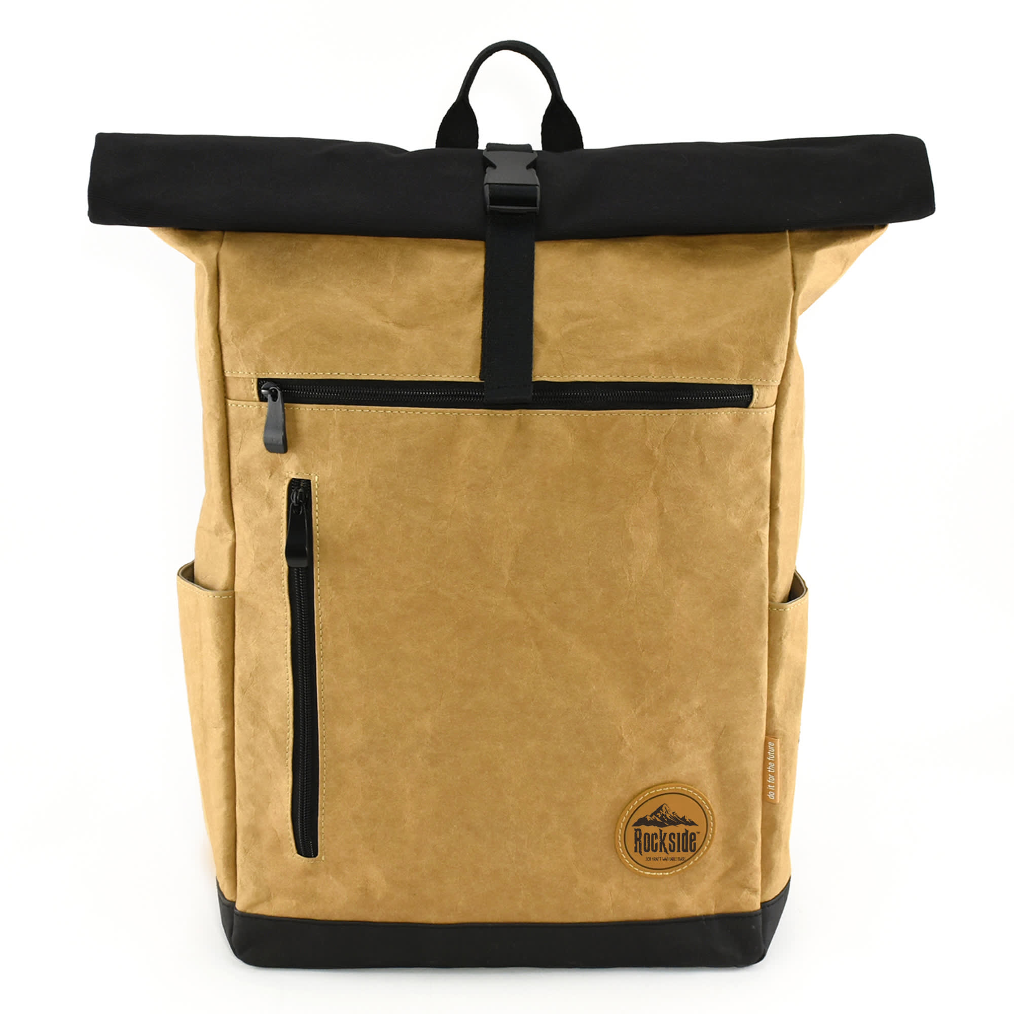 Alternative view of Seaside Kraft Paper Laptop Backpack