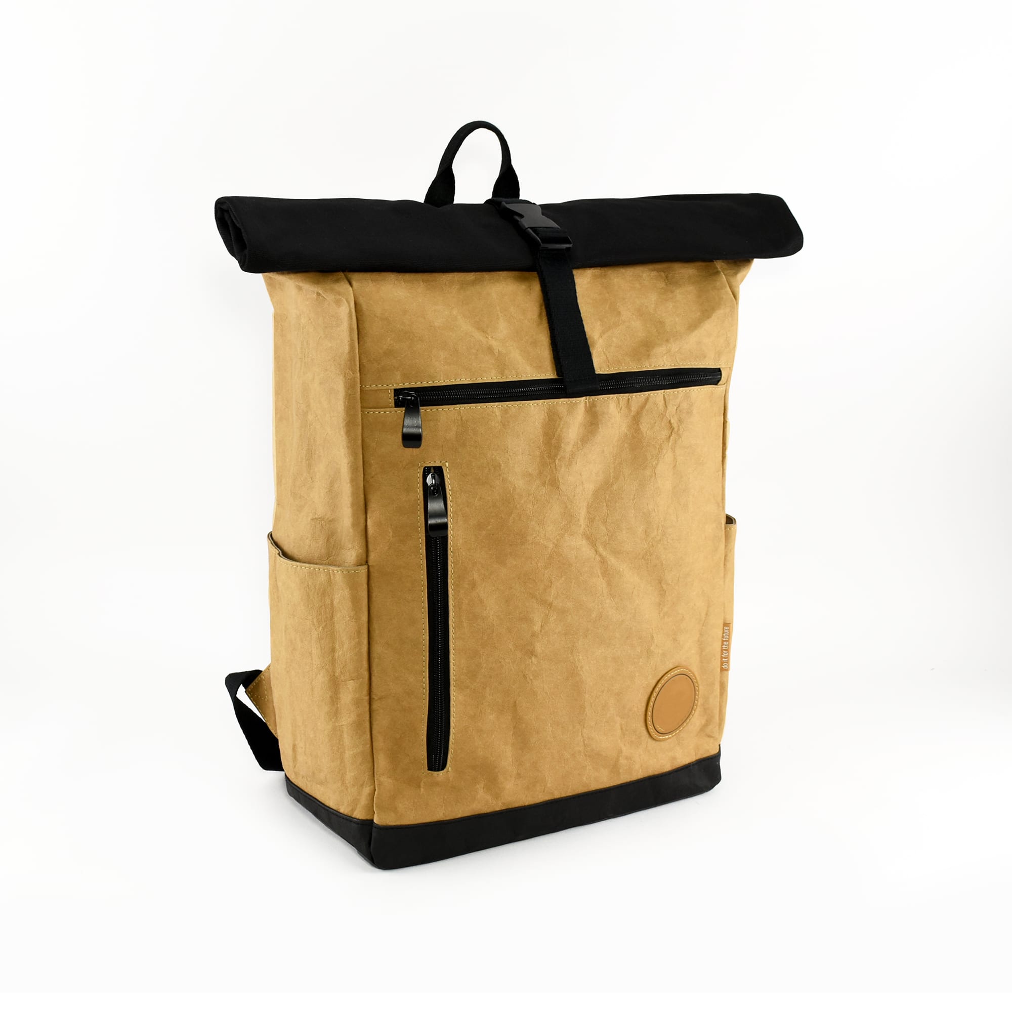 Seaside Kraft Paper Laptop Backpack - PPB046 Image