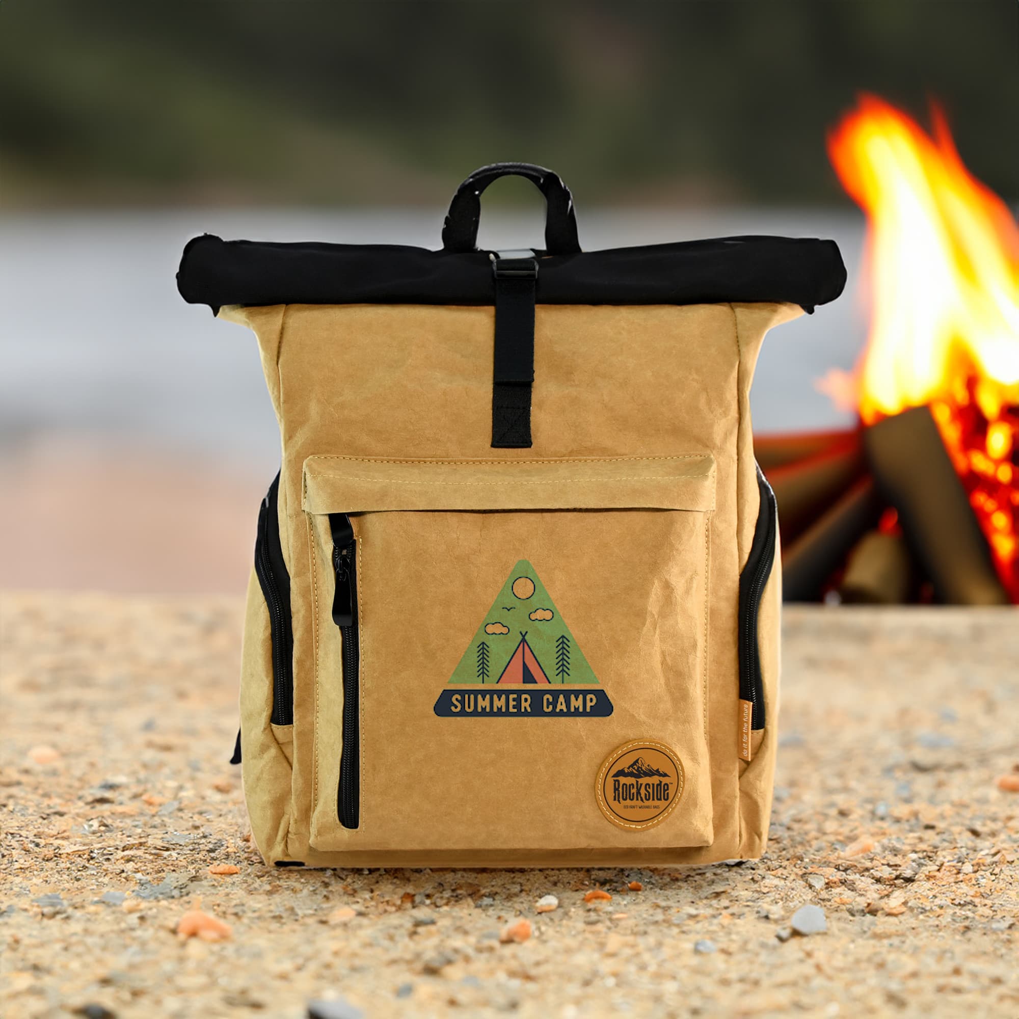 The Lake Kraft Paper Laptop Backpack