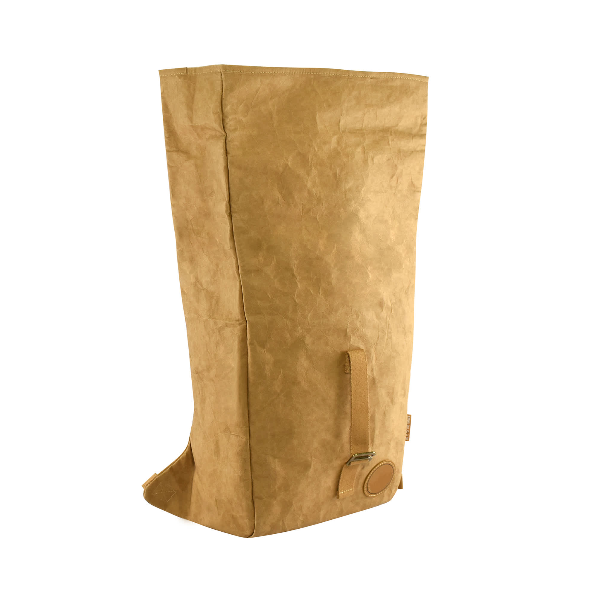 Green Leaf Kraft Paper Laptop Backpack
