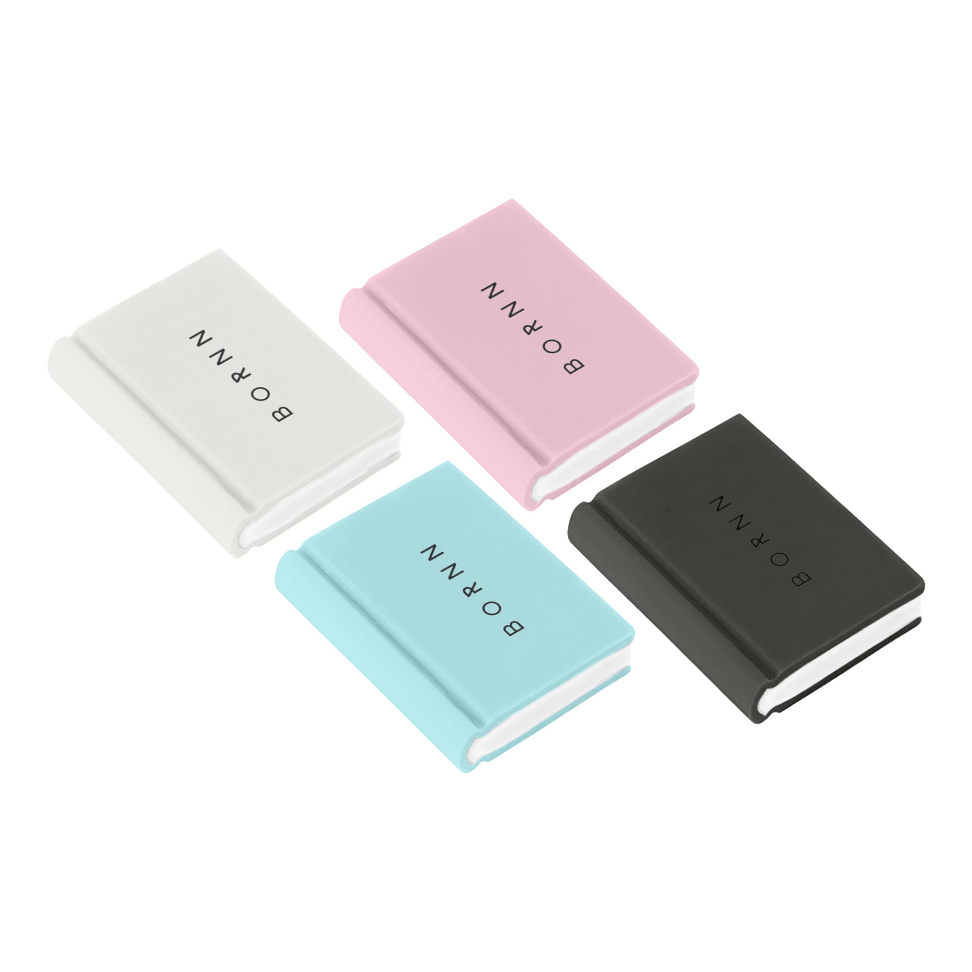 Book Shaped Rubber Eraser