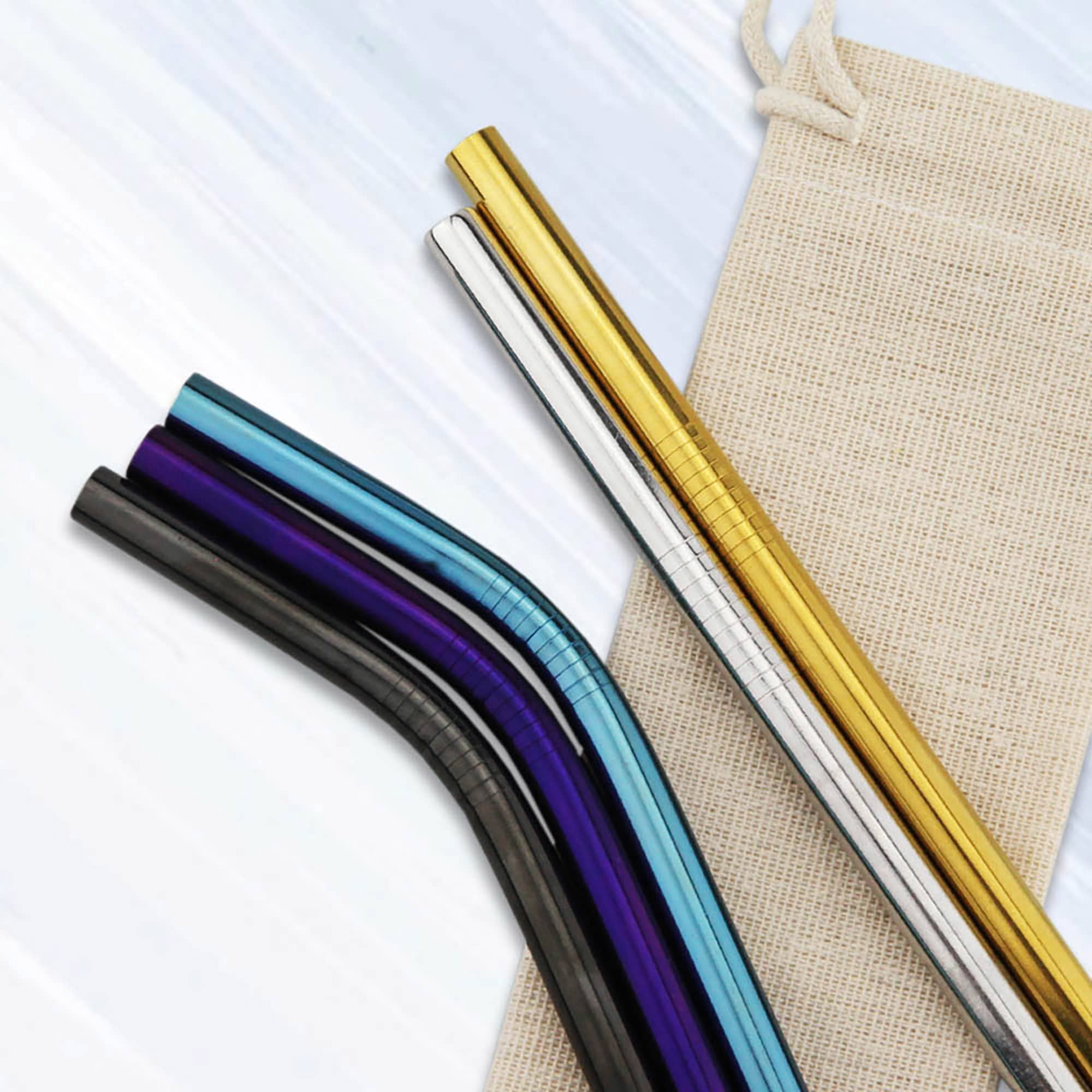 Stainless Steel Straw 8mm x 215mm - image 1