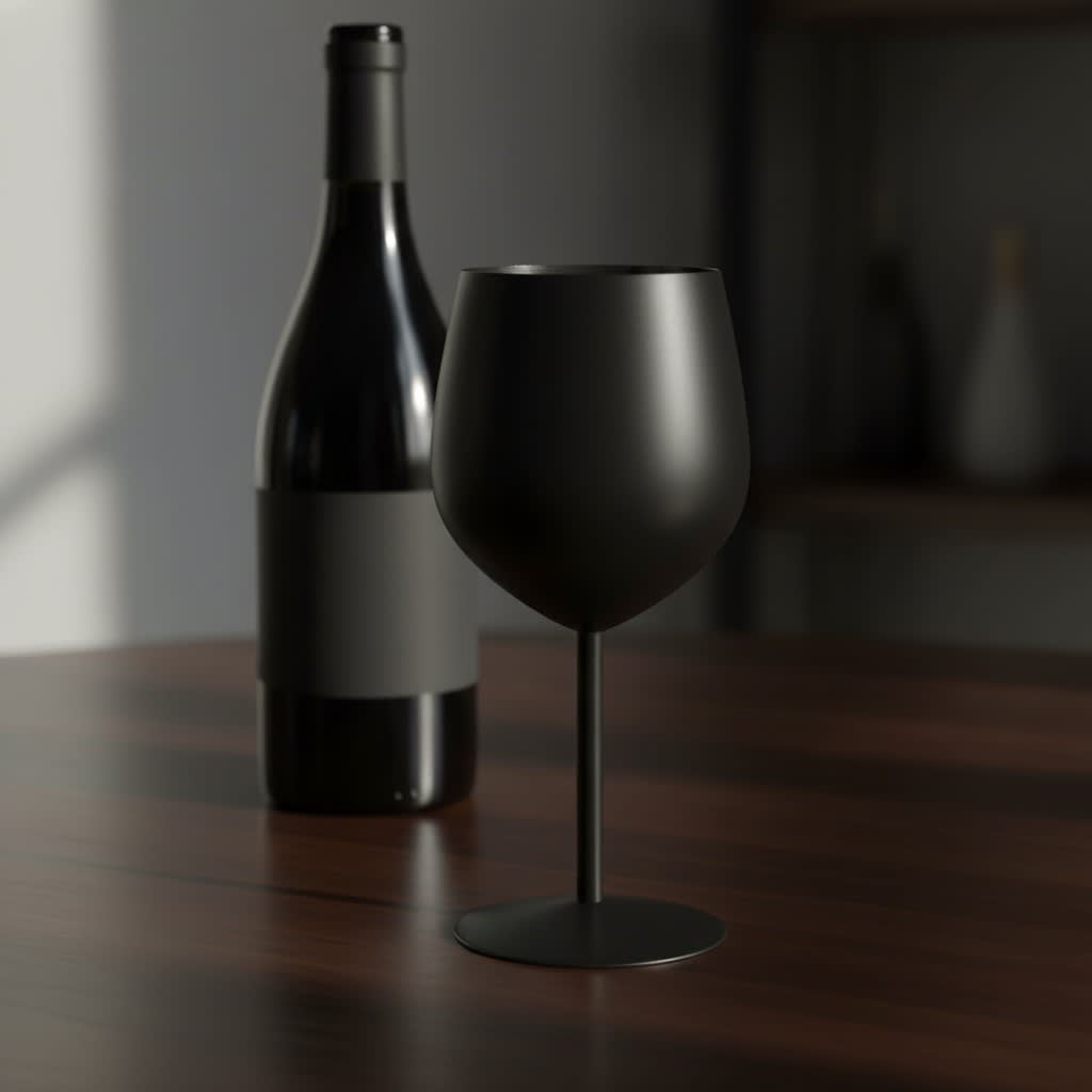 Bella Stainless Steel Wine Glass
