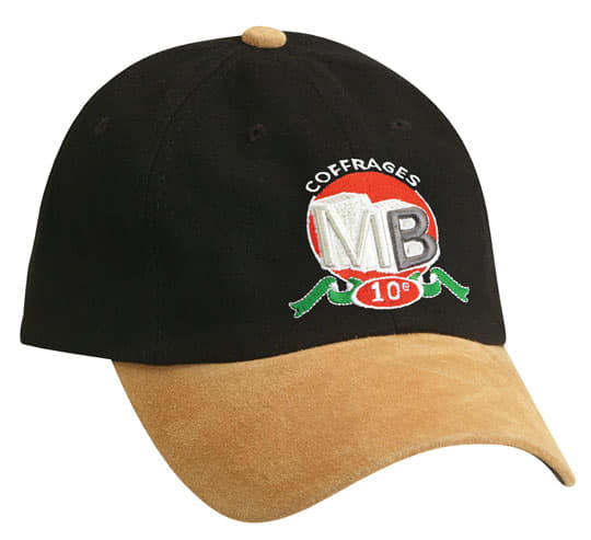 Unstructured HBC Suede Peak Cap