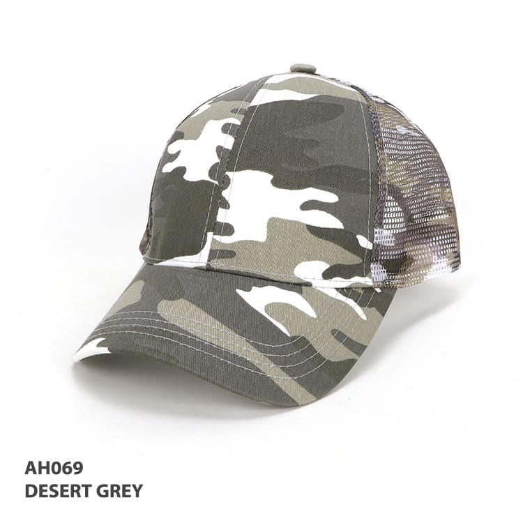 Camo 6-Panel Cap