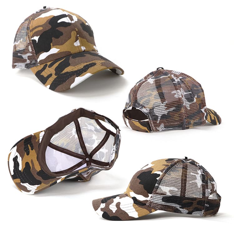 Camo 6-Panel Cap