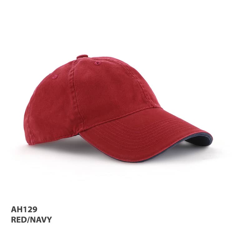Enzyme Washed Cap with Sandwich