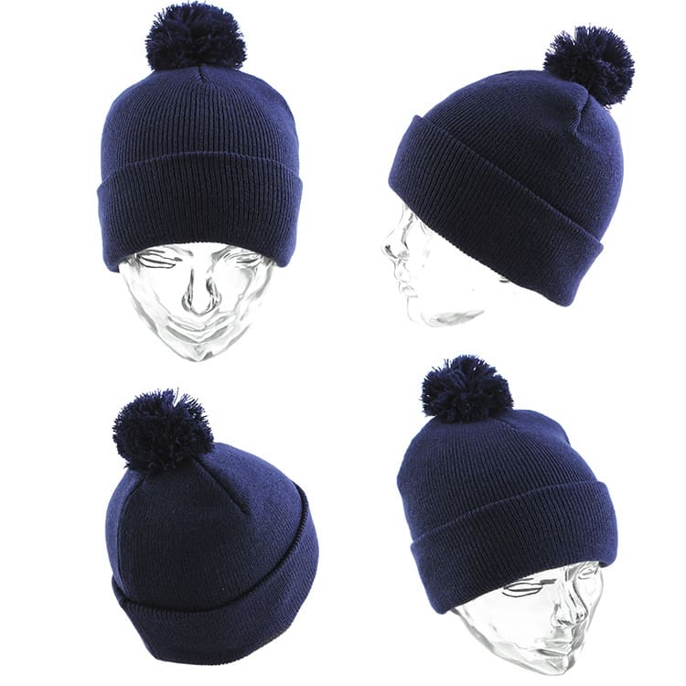 Beanie with Pom Pom