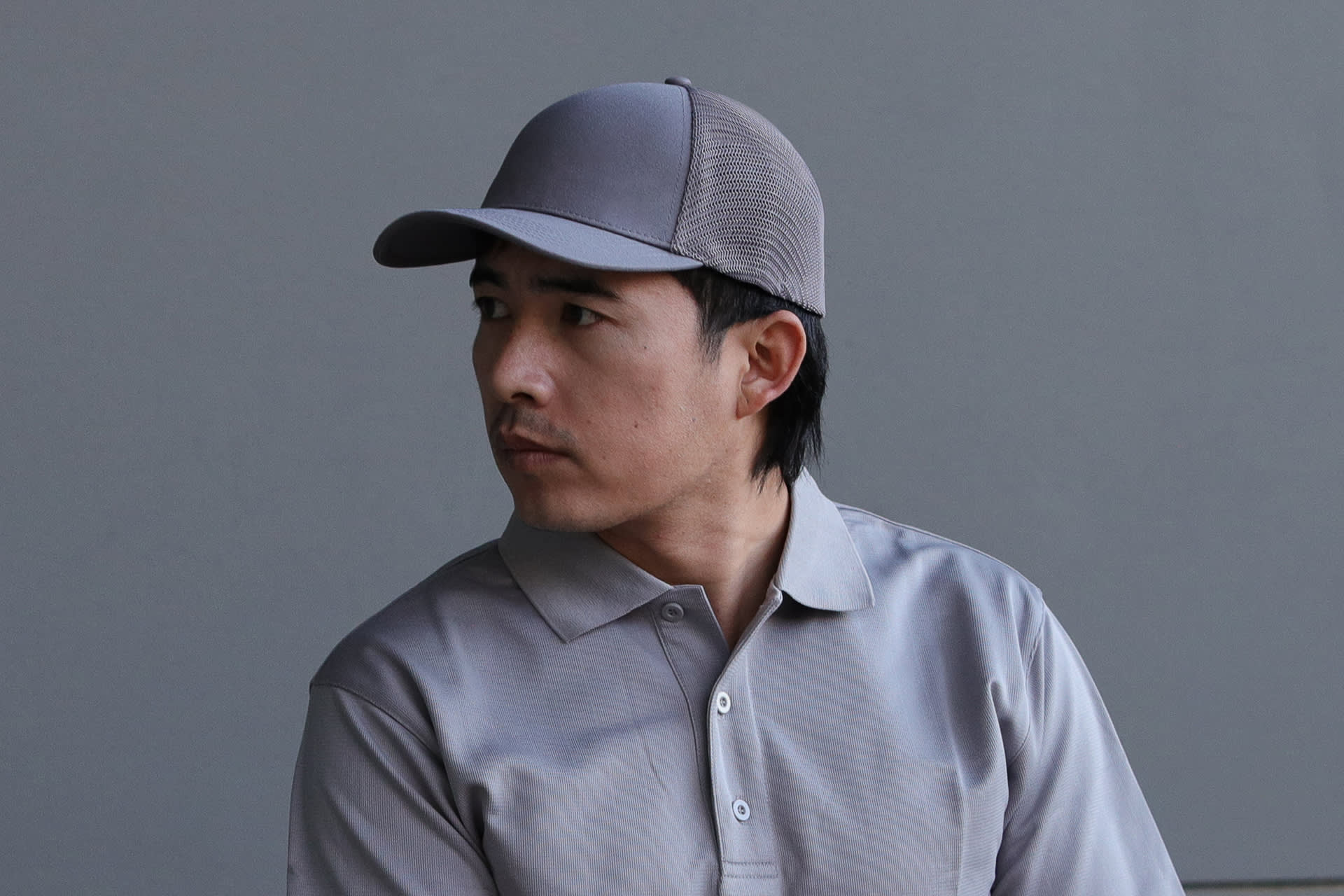 INIVI SEAMLESS 2 PANEL COTTON/MESH - SNAPBACK