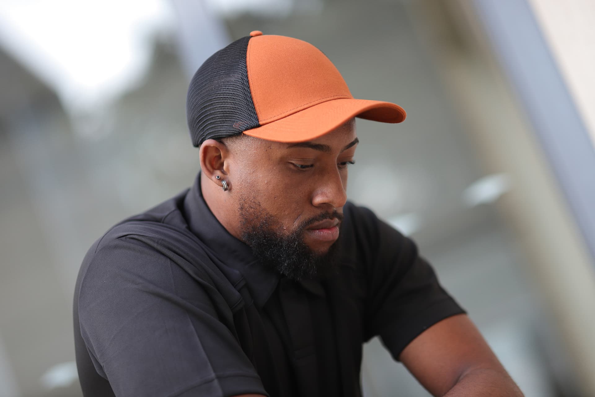 INIVI SEAMLESS 2 PANEL COTTON/MESH - SNAPBACK