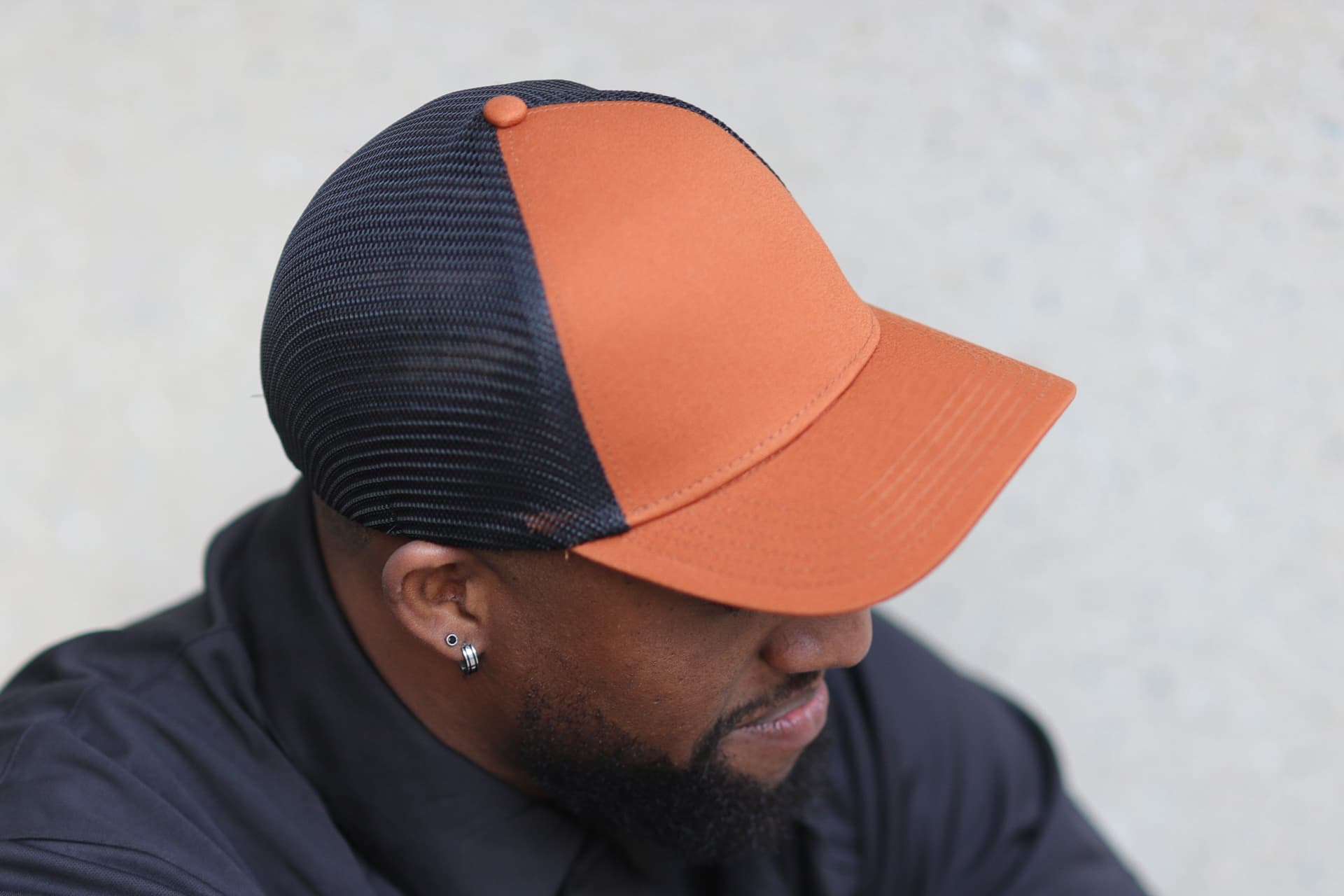 INIVI SEAMLESS 2 PANEL COTTON/MESH - SNAPBACK