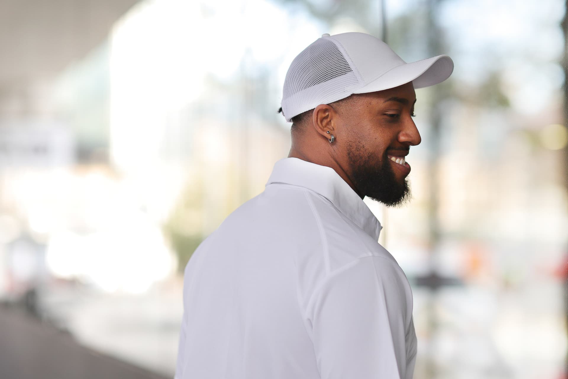 INIVI SEAMLESS 2 PANEL COTTON/MESH - SNAPBACK