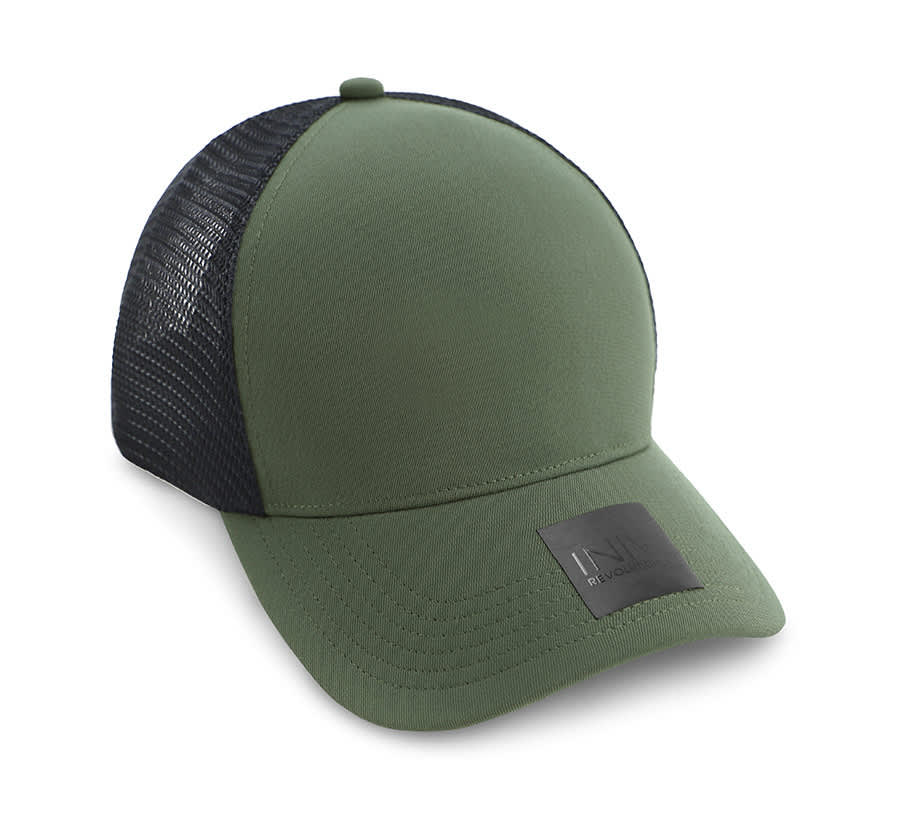 INIVI SEAMLESS 2 PANEL POLYESTER/MESH - SNAPBACK