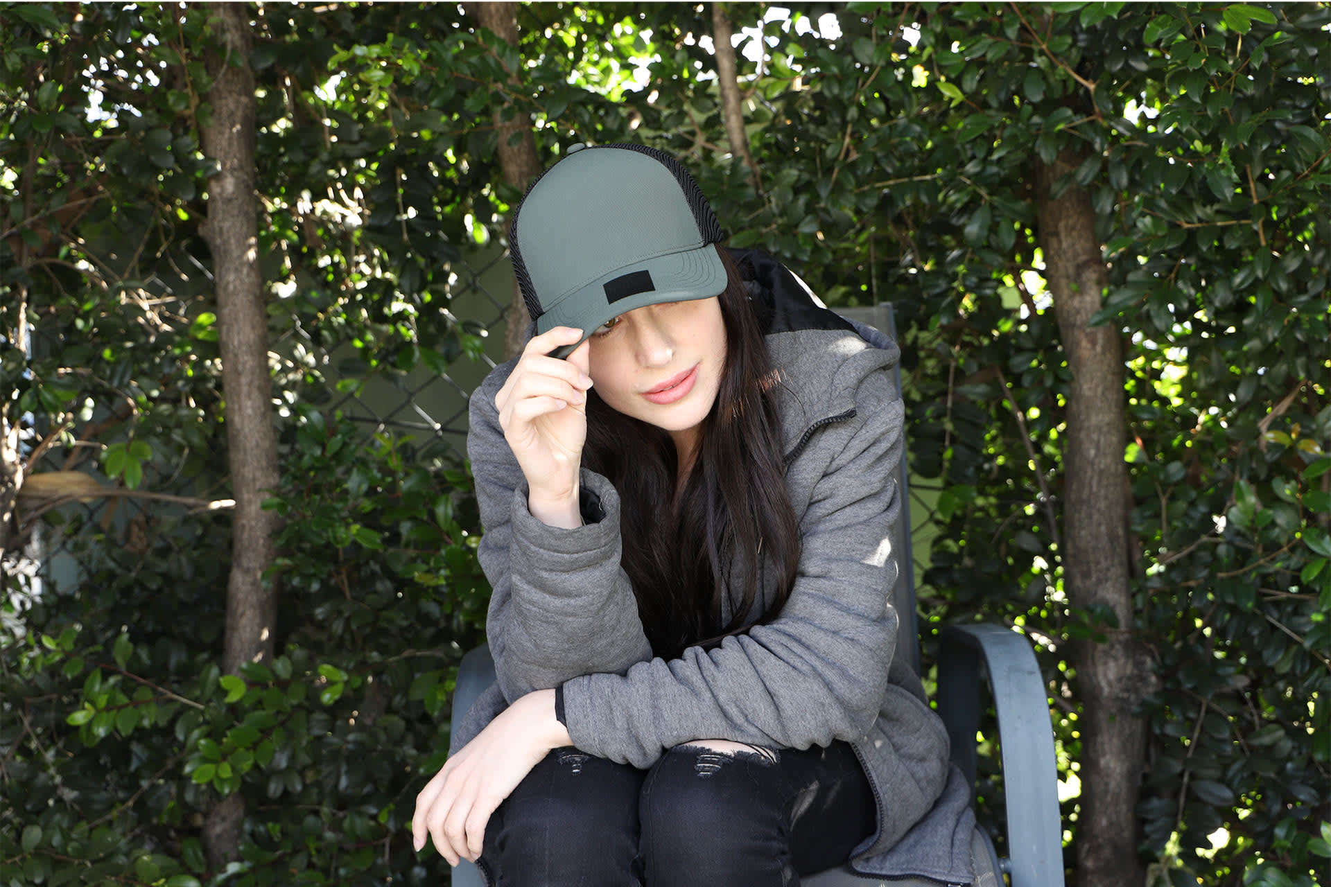 INIVI SEAMLESS 2 PANEL POLYESTER/MESH - SNAPBACK
