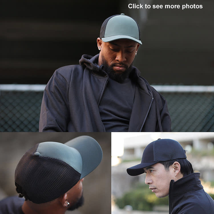INIVI SEAMLESS 2 PANEL POLYESTER/MESH - SNAPBACK