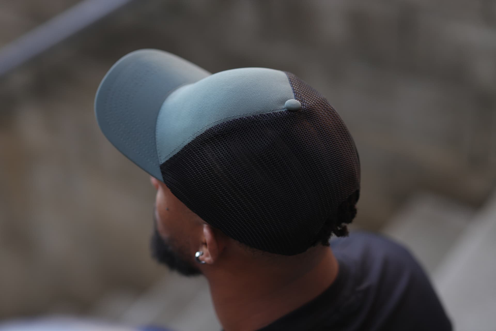 INIVI SEAMLESS 2 PANEL POLYESTER/MESH - SNAPBACK