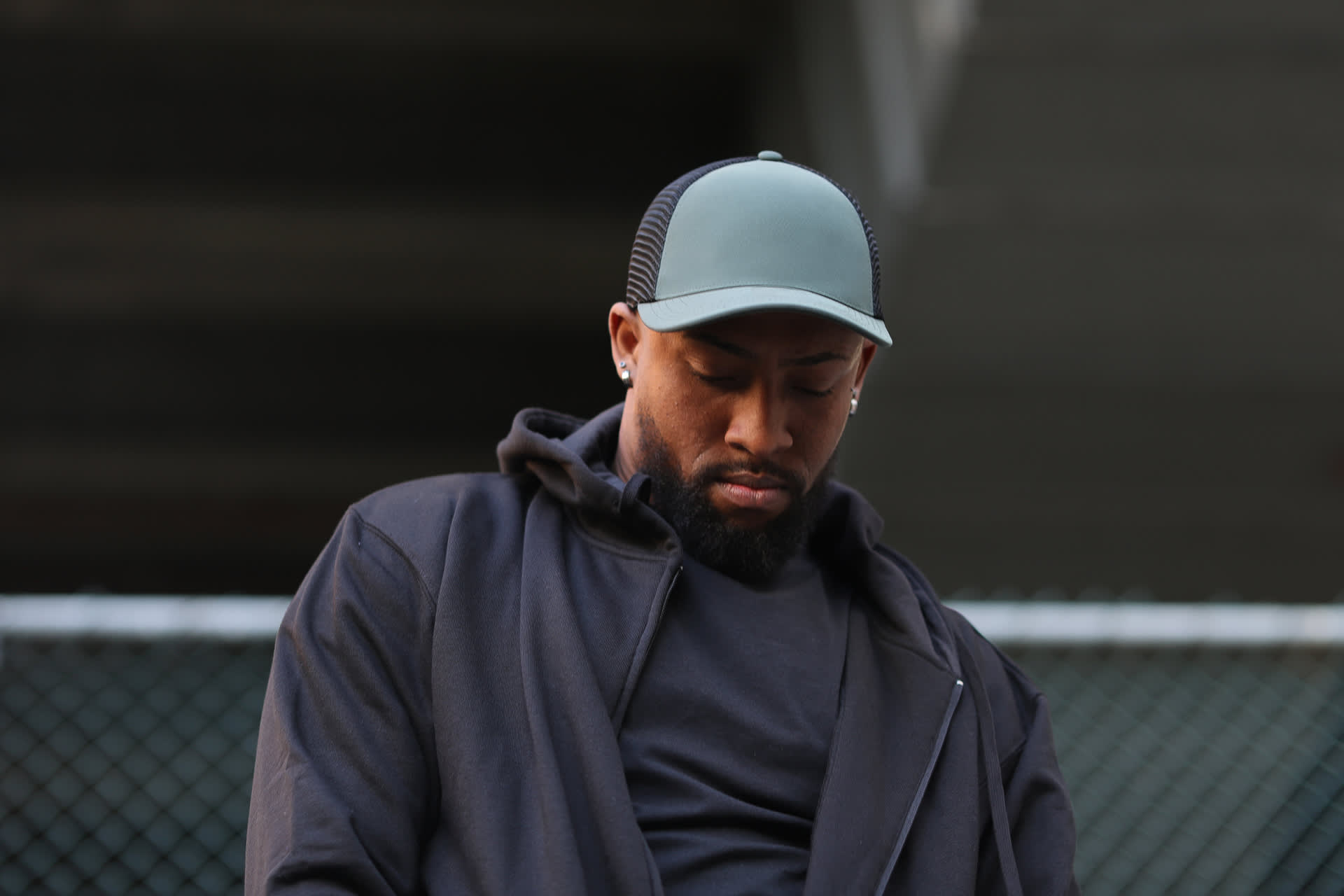 INIVI SEAMLESS 2 PANEL POLYESTER/MESH - SNAPBACK