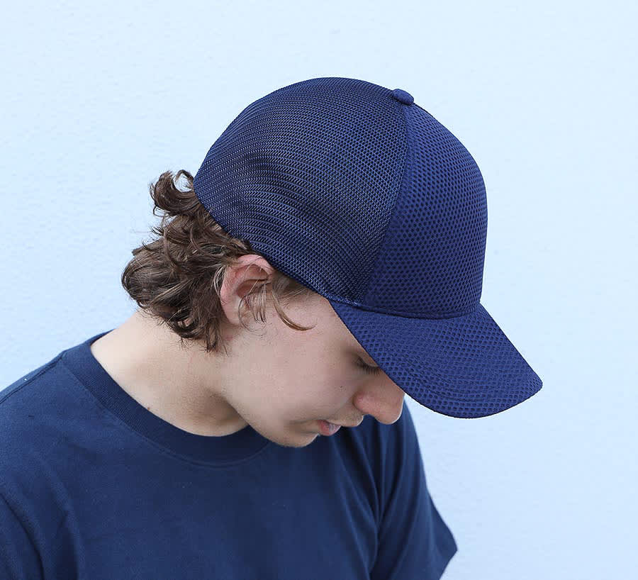 INIVI SEAMLESS 2 PANEL 3D MESH CROWN/MESH - SNAPBACK