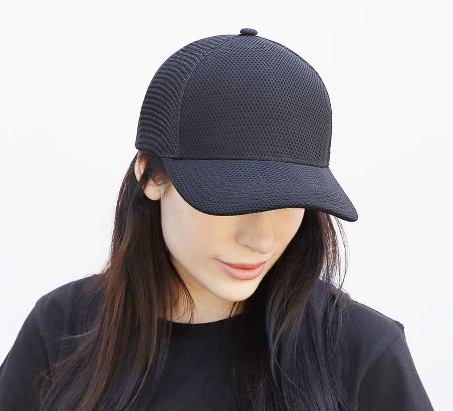 INIVI SEAMLESS 2 PANEL 3D MESH CROWN/MESH - SNAPBACK