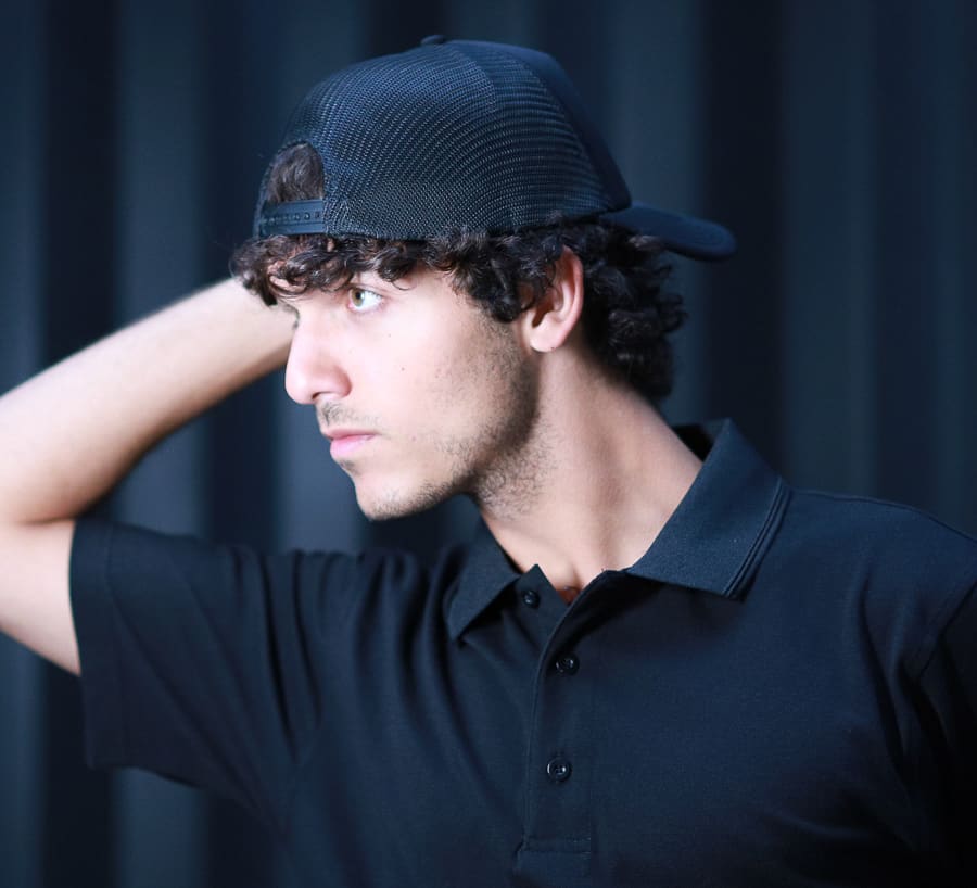 INIVI SEAMLESS 2 PANEL 3D MESH CROWN/MESH - SNAPBACK