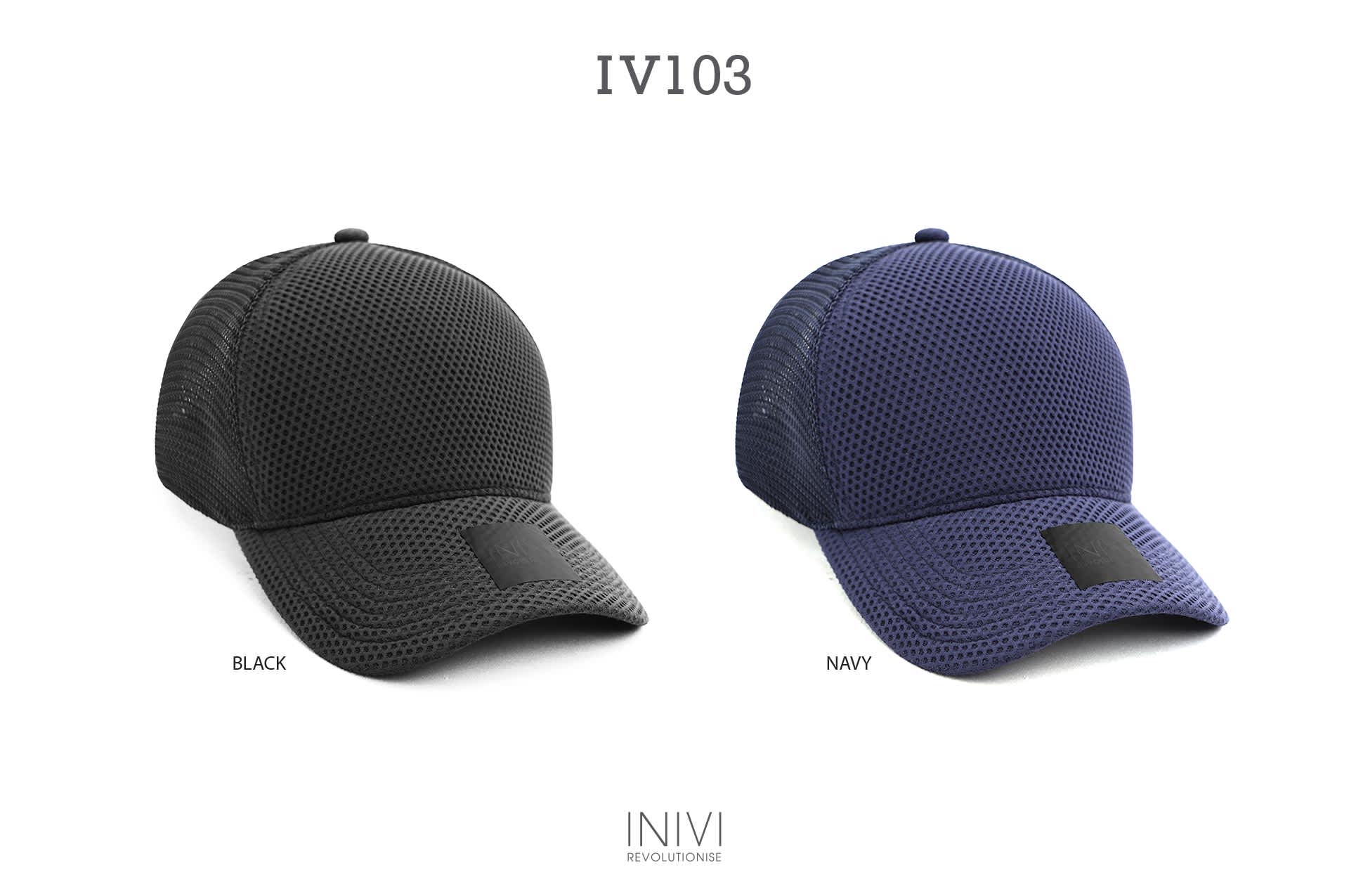 INIVI SEAMLESS 2 PANEL 3D MESH CROWN/MESH - SNAPBACK