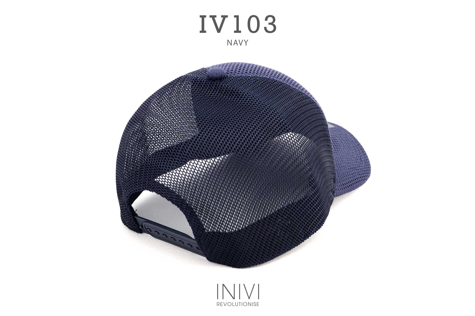 INIVI SEAMLESS 2 PANEL 3D MESH CROWN/MESH - SNAPBACK